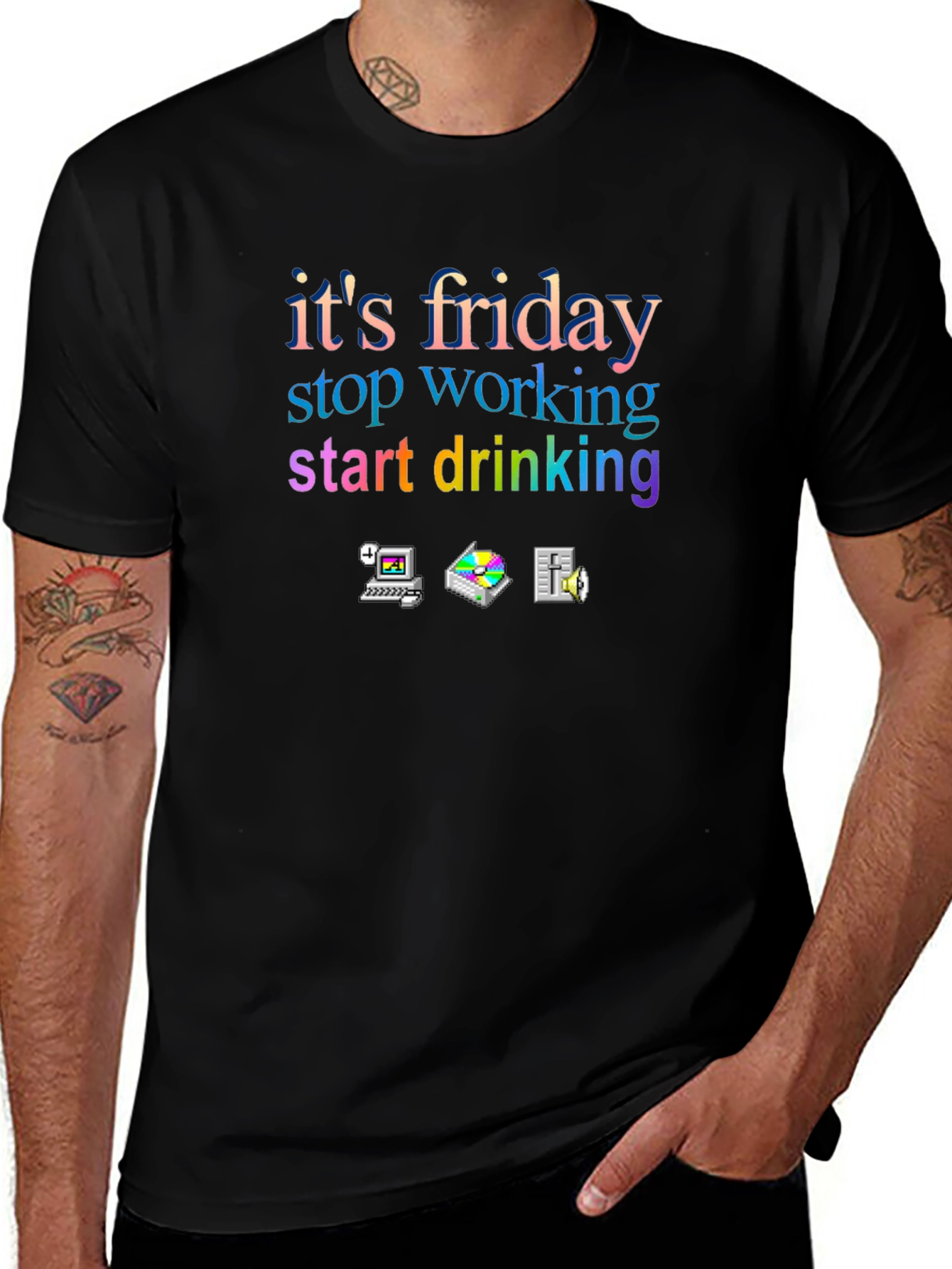 Its Friday T-Shirt: Stop Working Start Drinking!