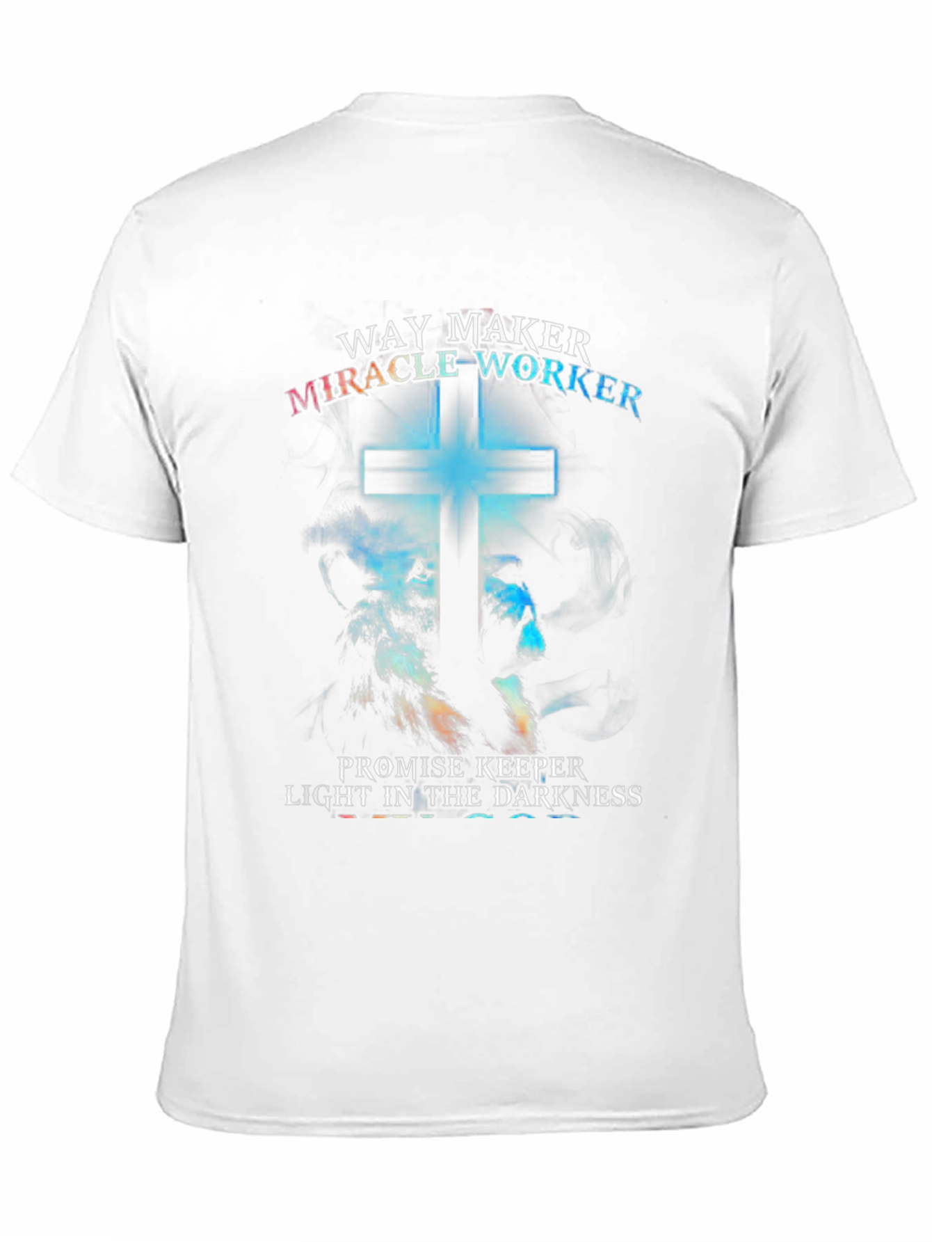 Way Maker T-Shirt - Lion & Cross Graphic Tee