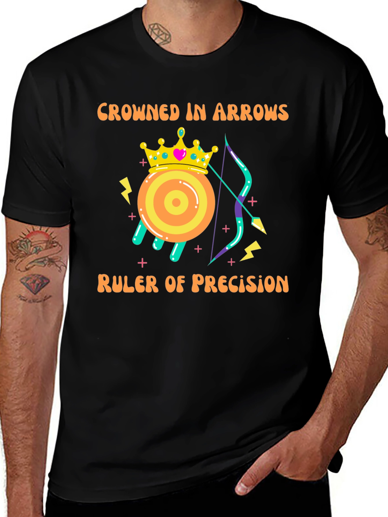 Crowned in Arrows Precision T-Shirt