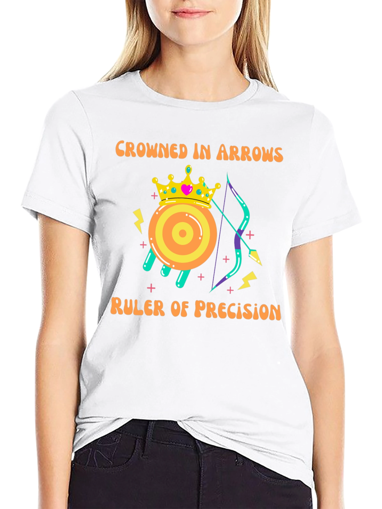 Crowned in Arrows Precision T-Shirt
