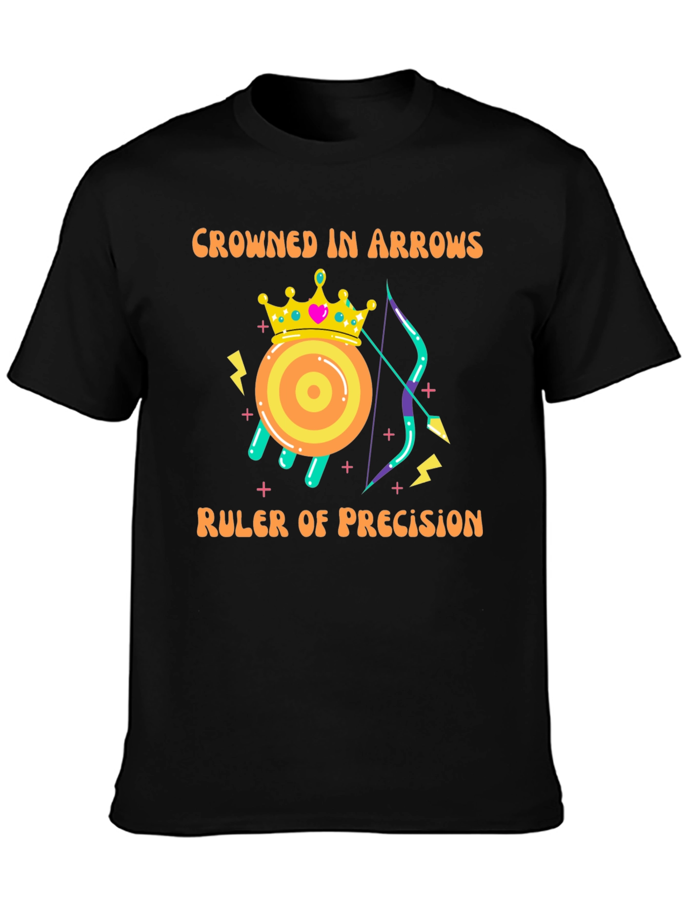 Crowned in Arrows Precision T-Shirt