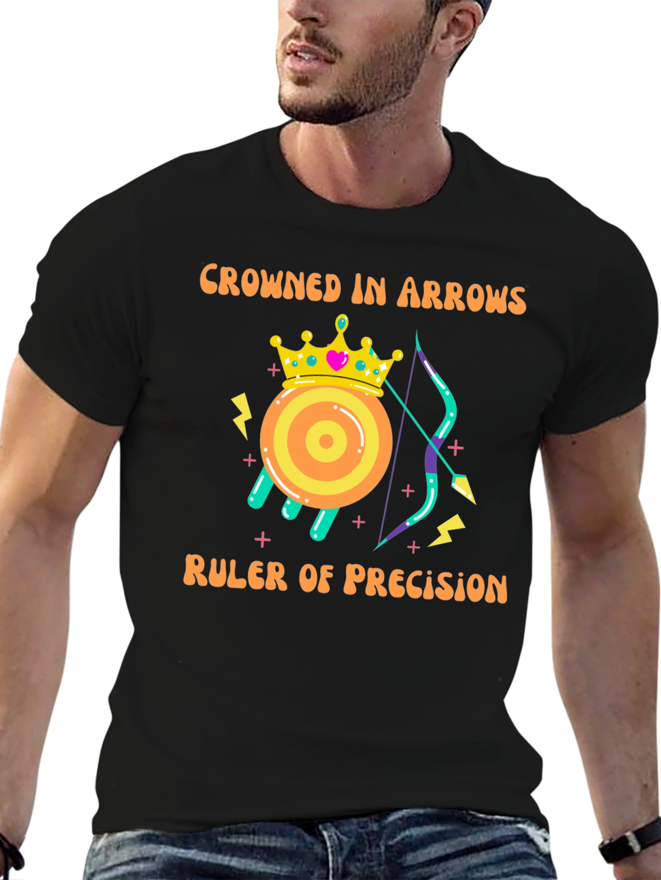 Crowned in Arrows Precision T-Shirt