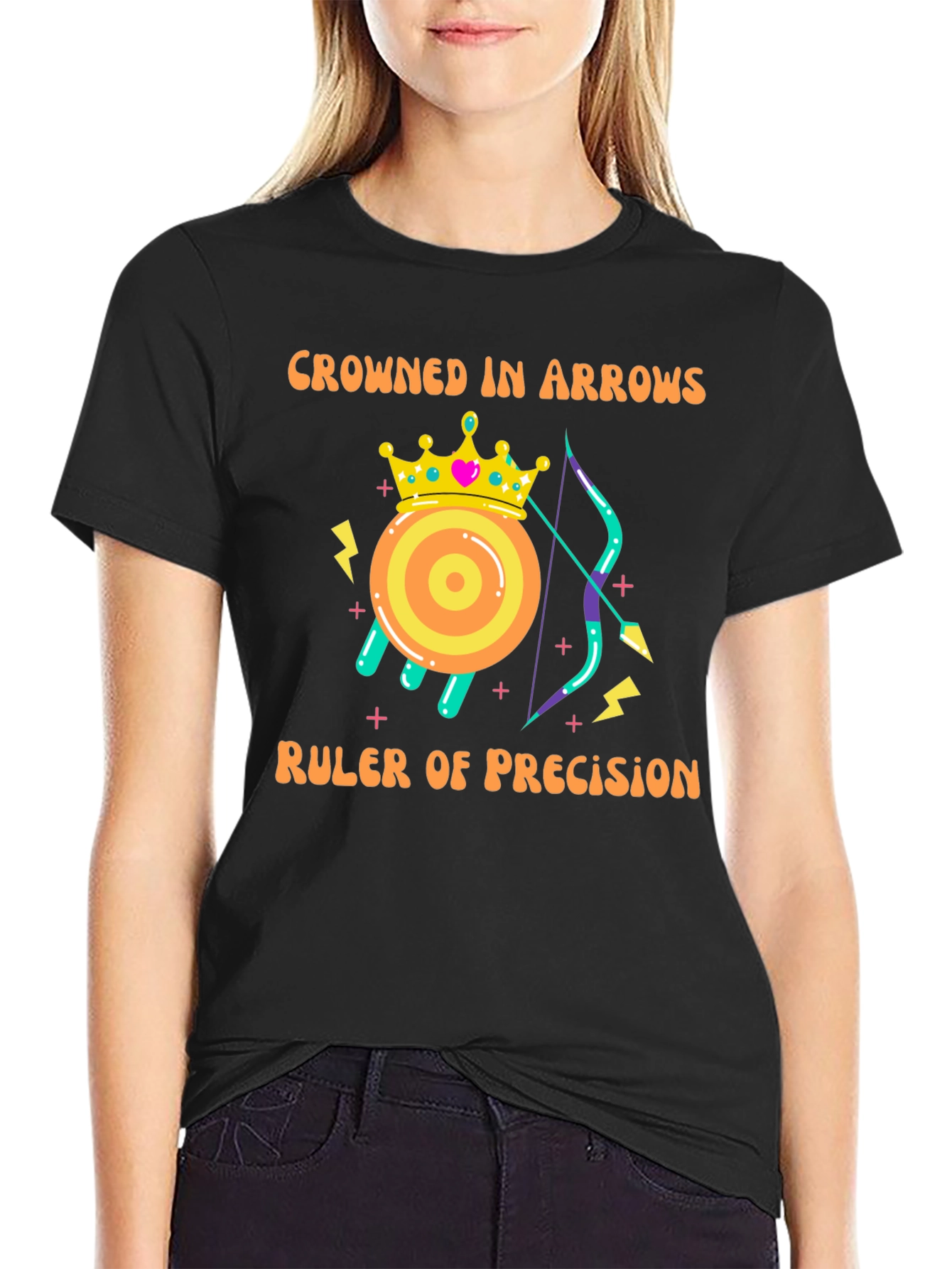 Crowned in Arrows Precision T-Shirt