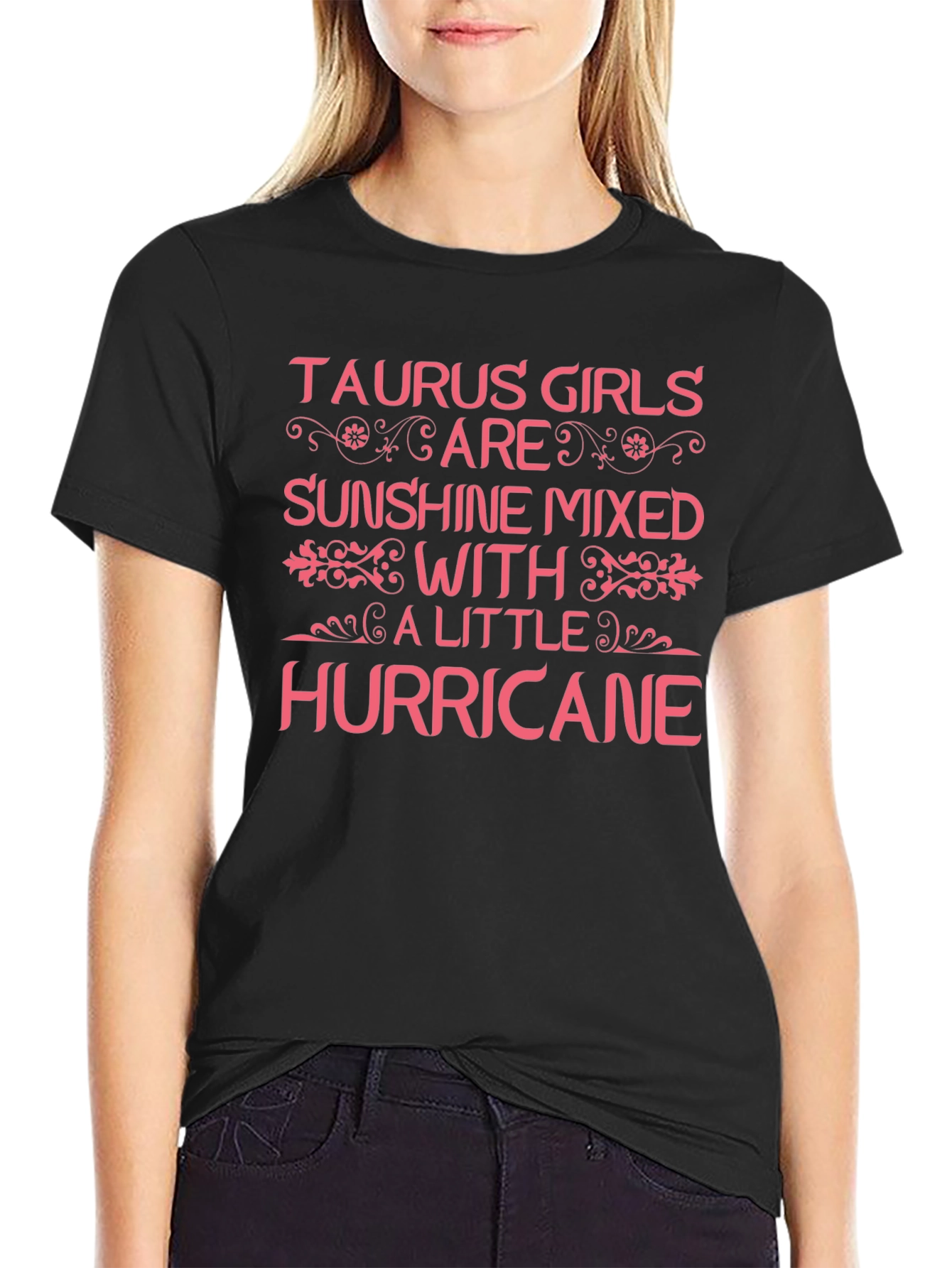 Taurus Girl Hurricane Graphic Tee