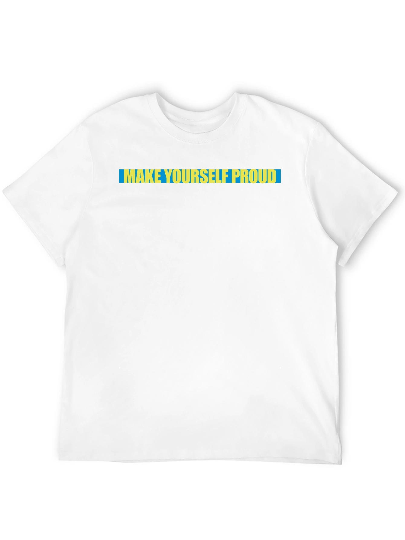 Make Yourself Proud Graphic T-Shirt - Black