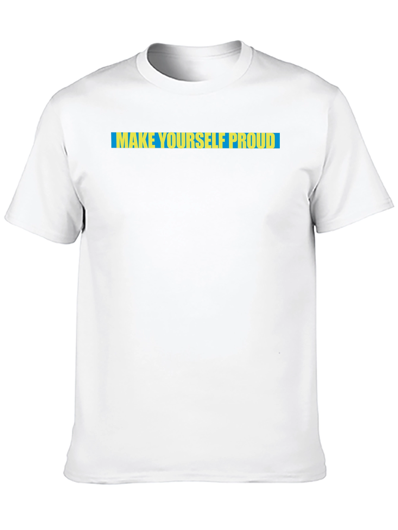 Make Yourself Proud Graphic T-Shirt - Black