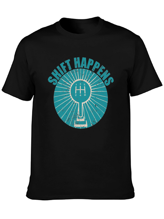 Shift Happens T-Shirt Car Enthusiast Tee