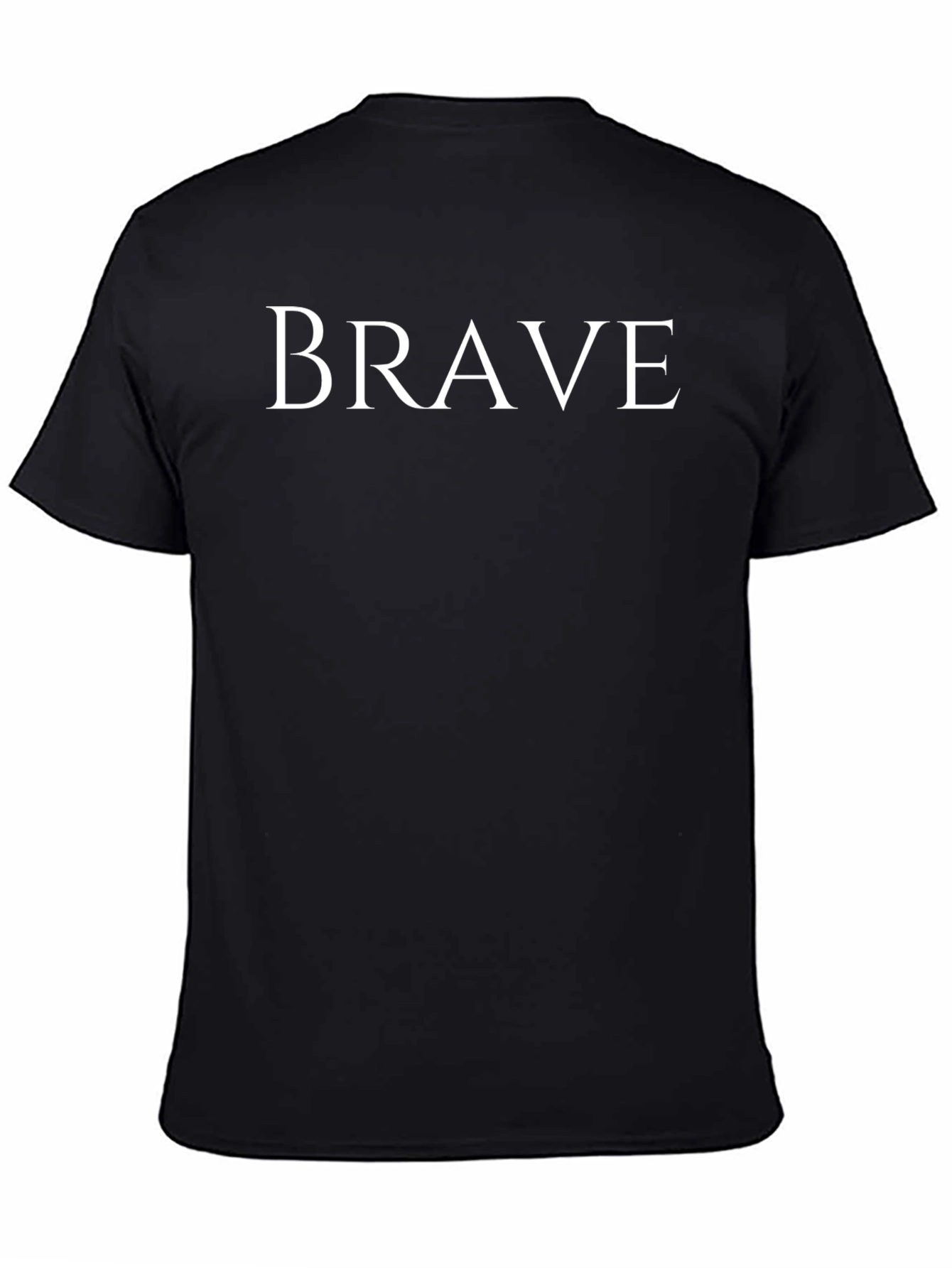 Brave Graphic Tee - Mens Black T-Shirt