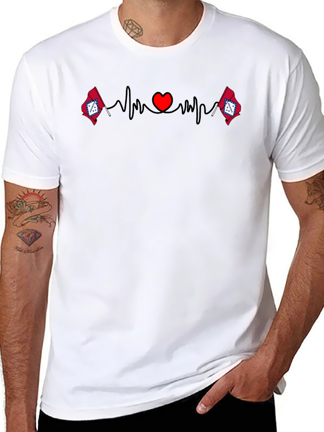 Arkansas Heartbeat T-Shirt