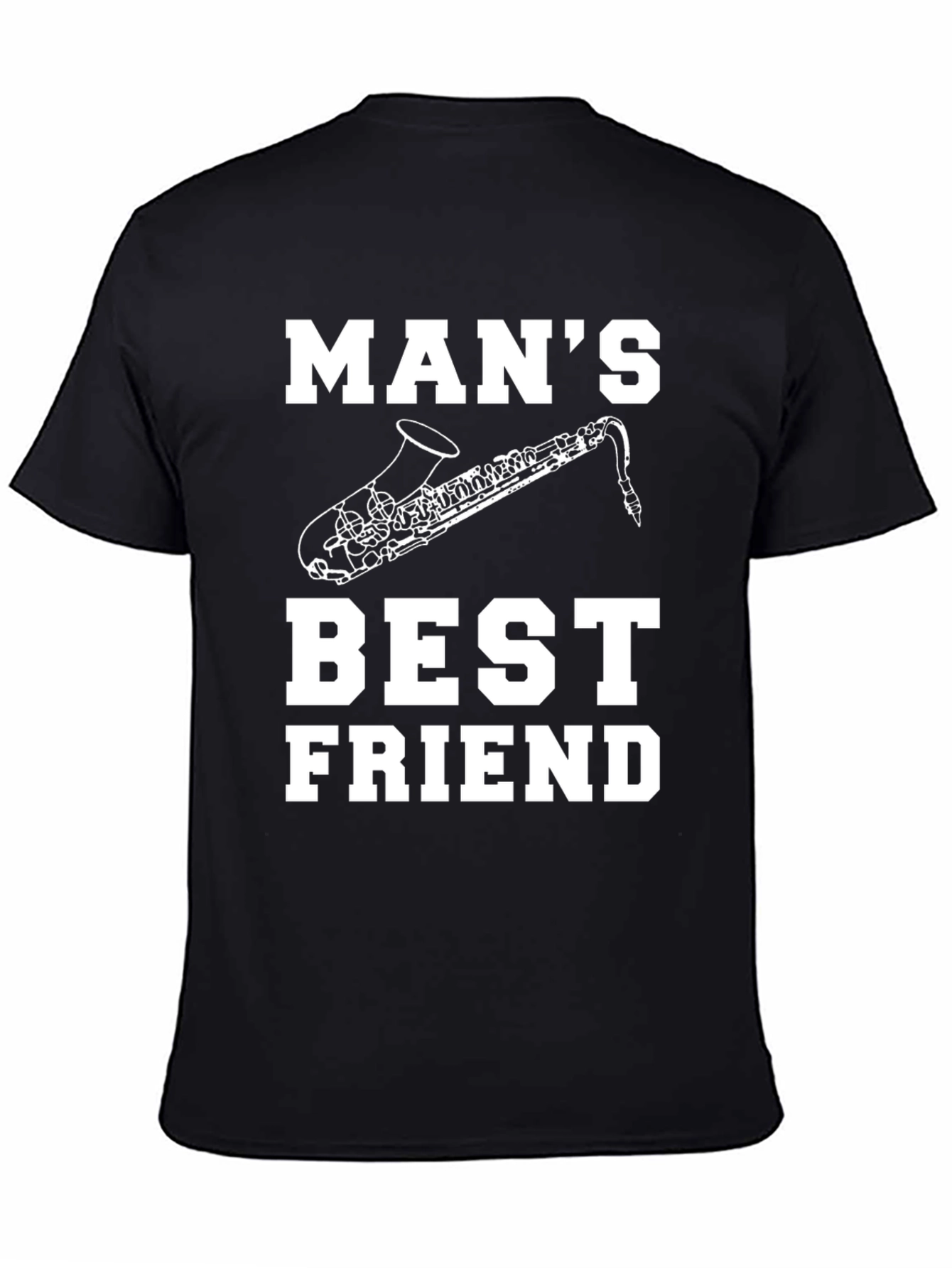 Mans Best Friend Saxophone T-Shirt