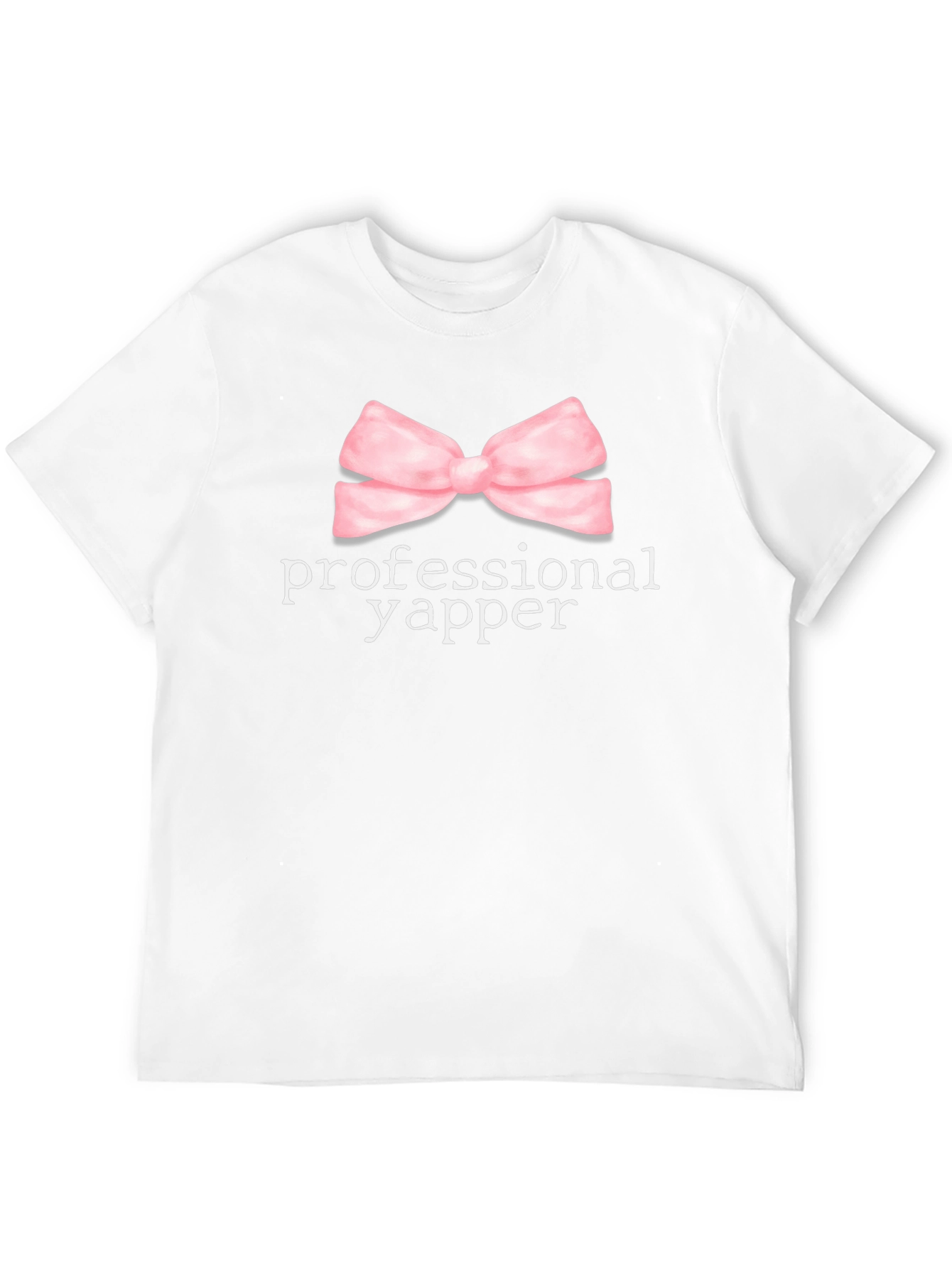 Professional Yapper Bow T-Shirt