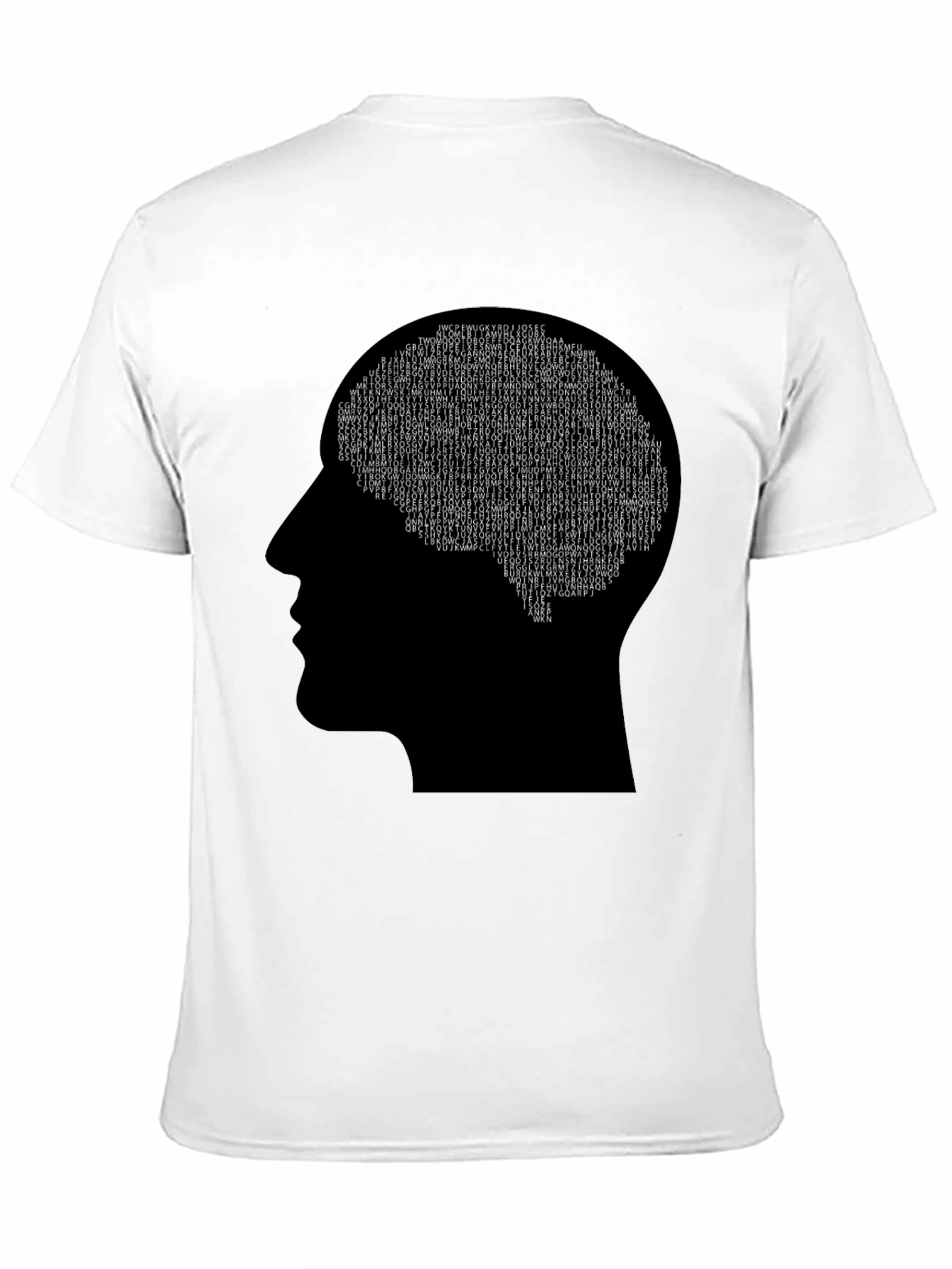Mind Bytes T-Shirt - Black Brain Design
