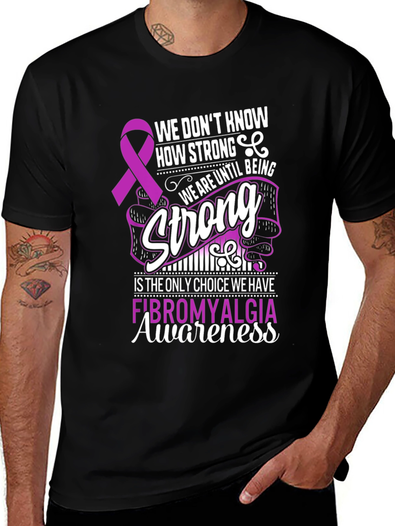 Fibromyalgia Awareness Graphic Tee