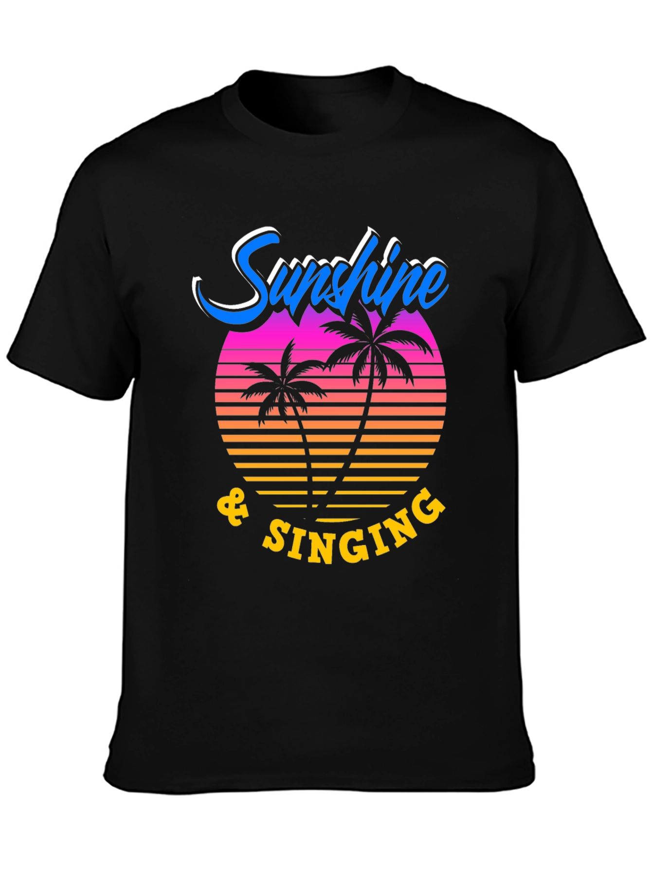 Sunshine & Singing Graphic T-Shirt