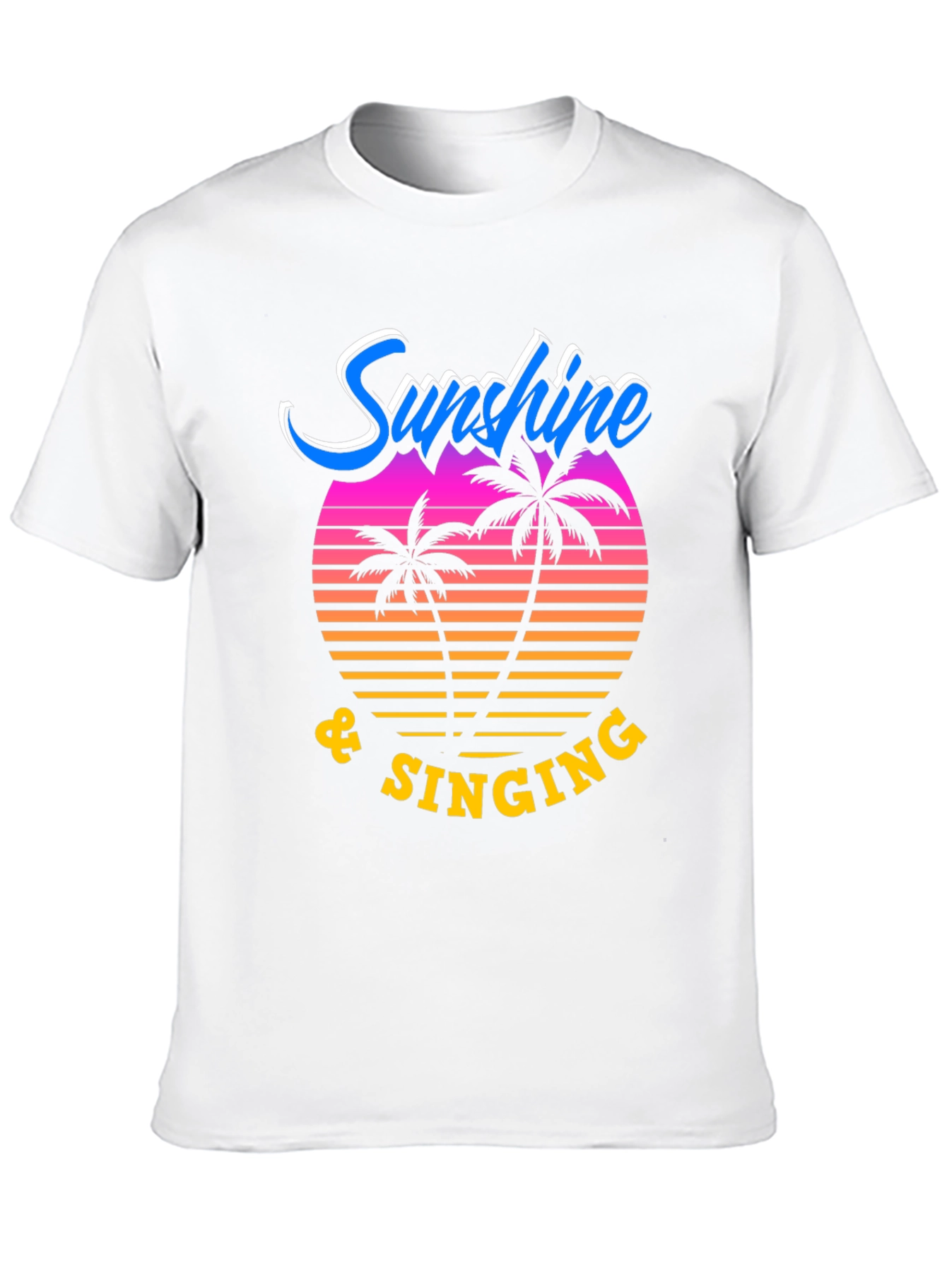 Sunshine & Singing Graphic T-Shirt
