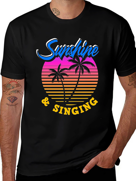 Sunshine & Singing Graphic T-Shirt