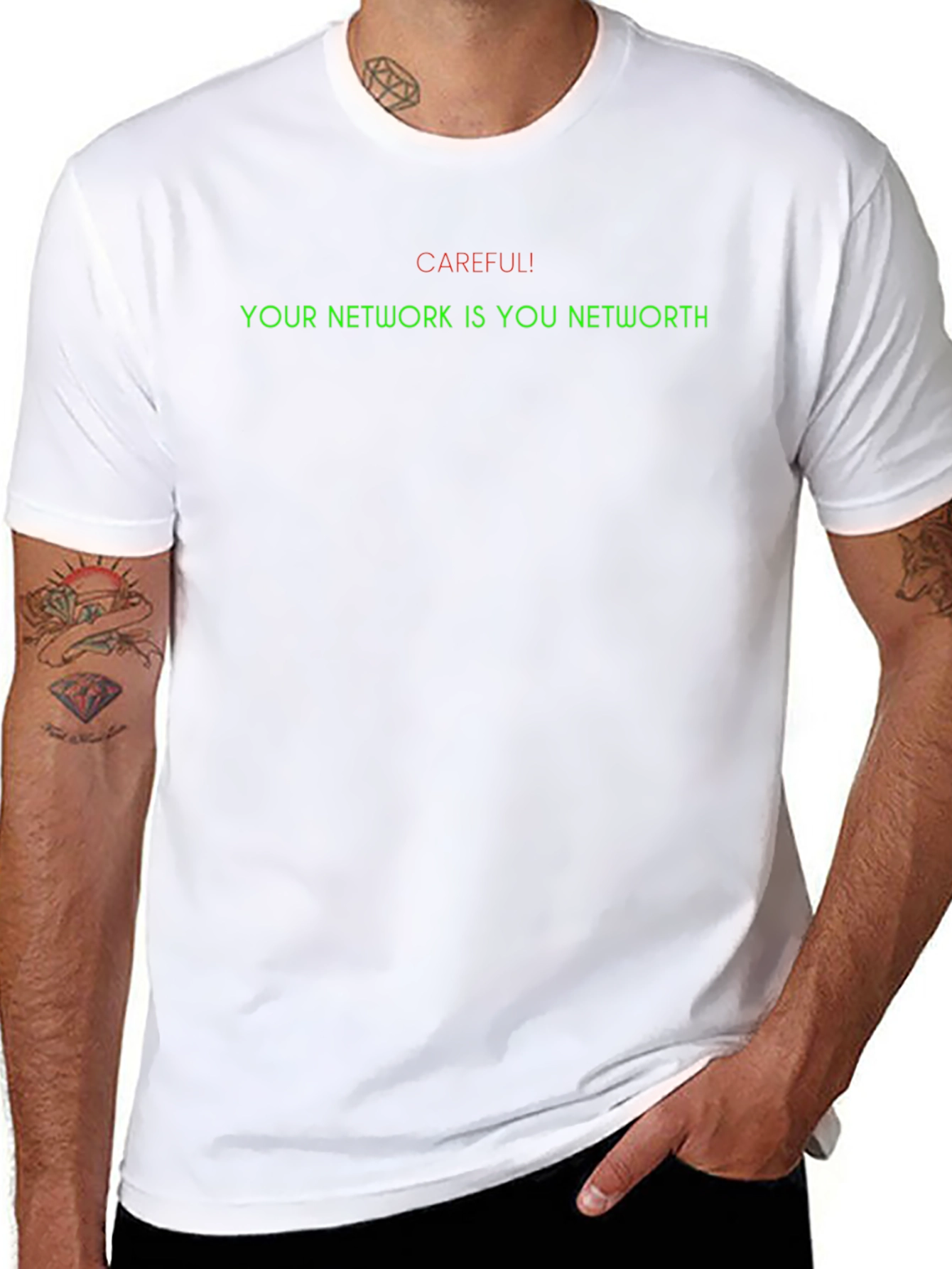 Network is Networth Graphic Tee