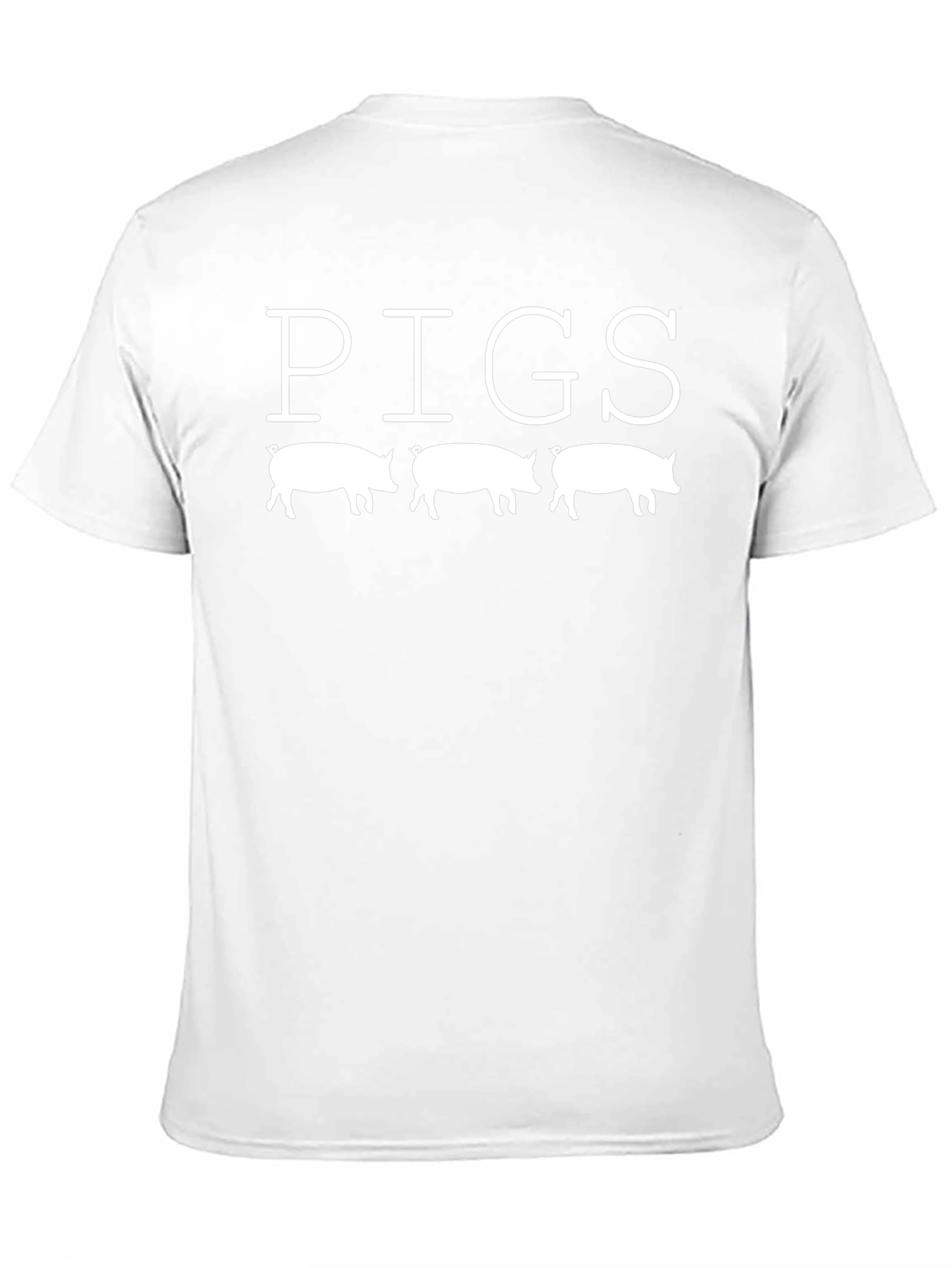 PIGS Graphic Tee - Funny Pig Lover Shirt