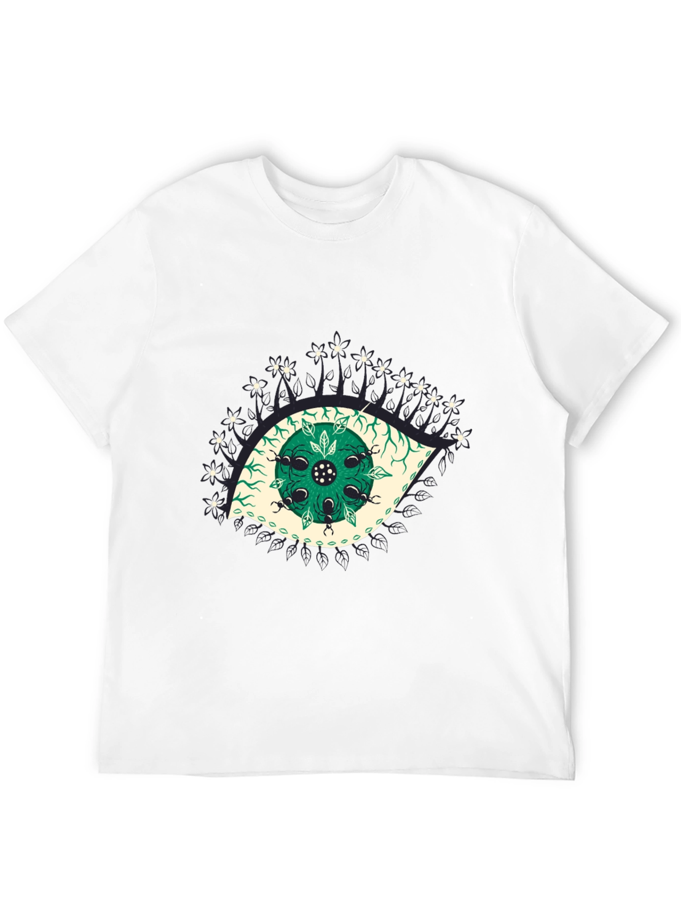 Eye Graphic Black T-Shirt