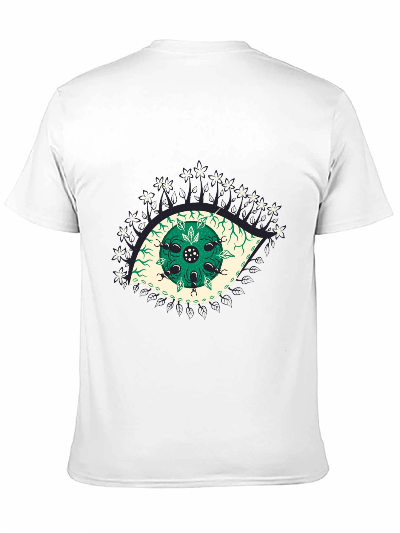 Eye Graphic Black T-Shirt