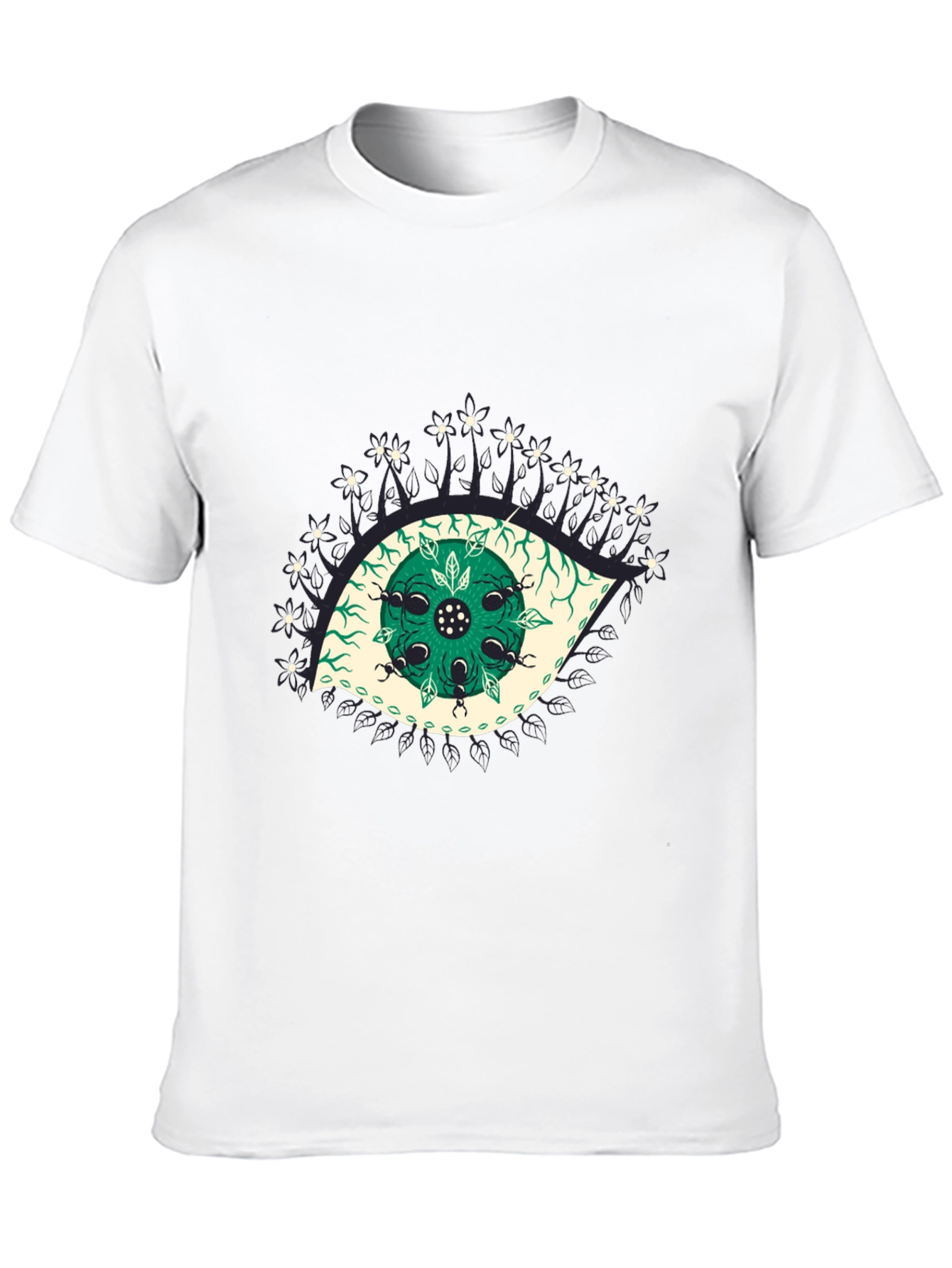 Eye Graphic Black T-Shirt