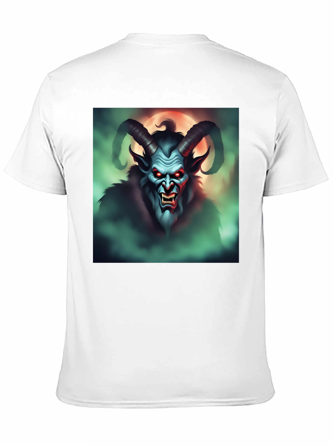 Krampus Graphic Tee - Spooky Holiday Apparel