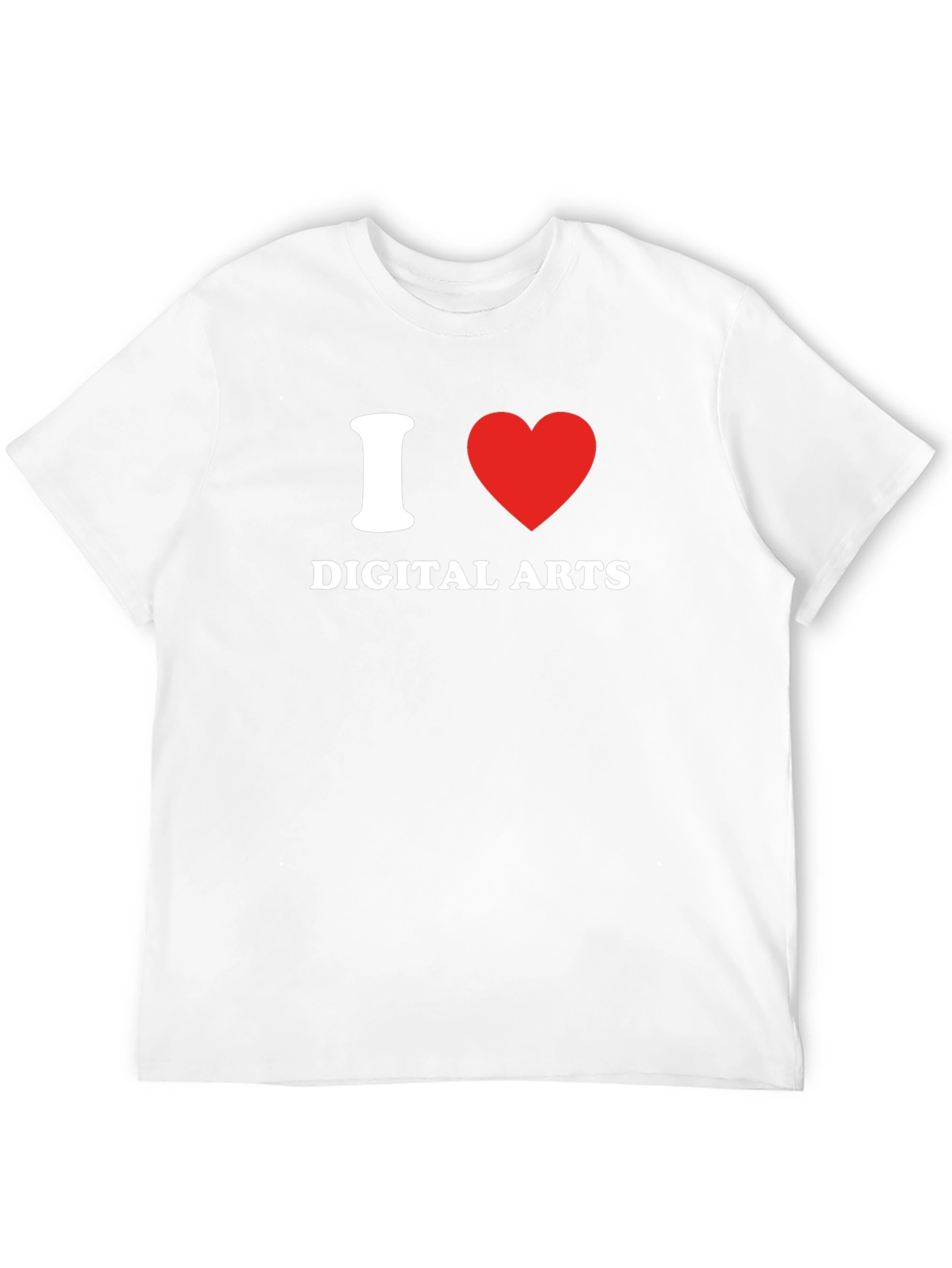 I Heart Digital Arts Black T-Shirt