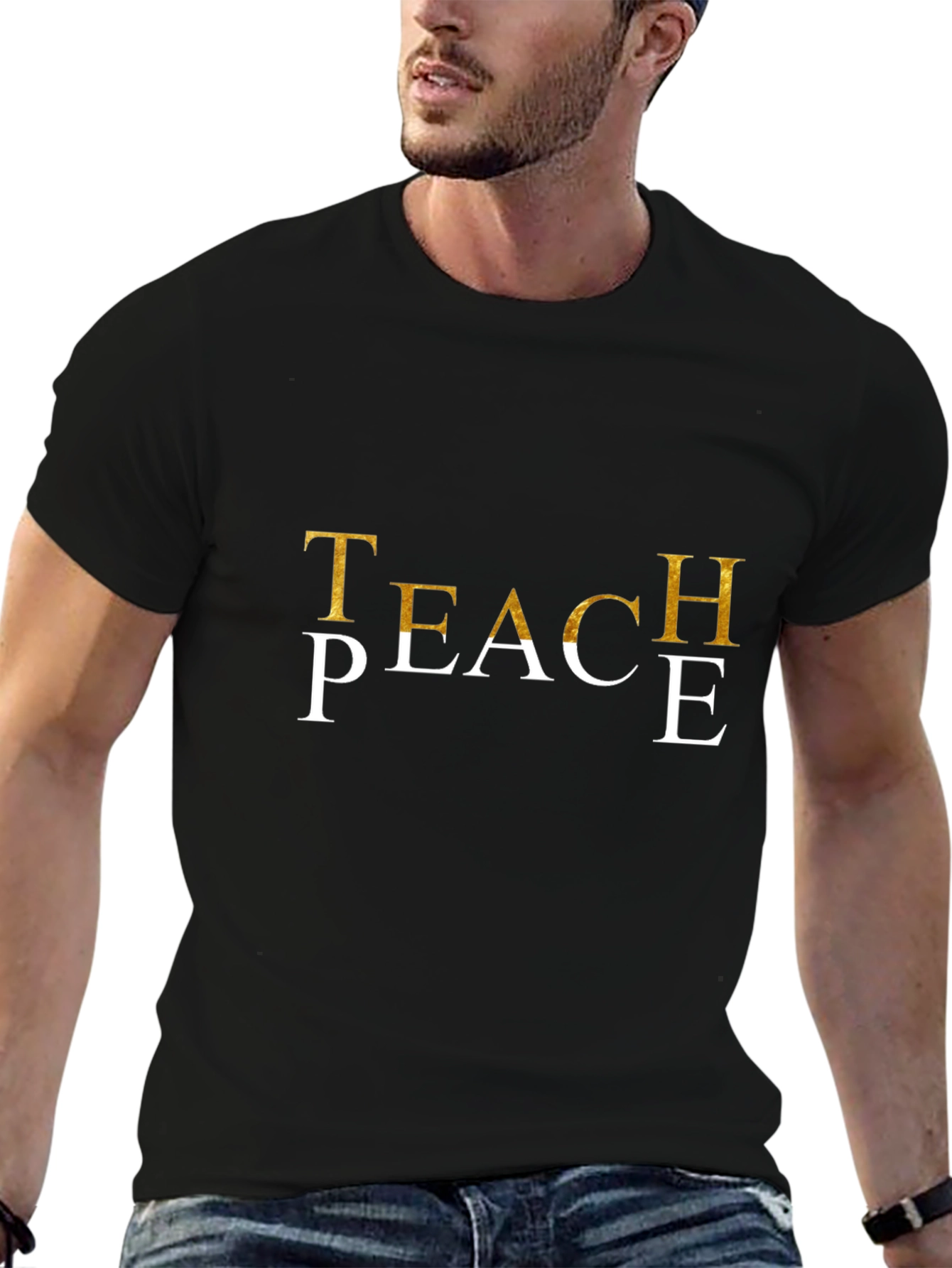 Teach Peace Graphic T-Shirt