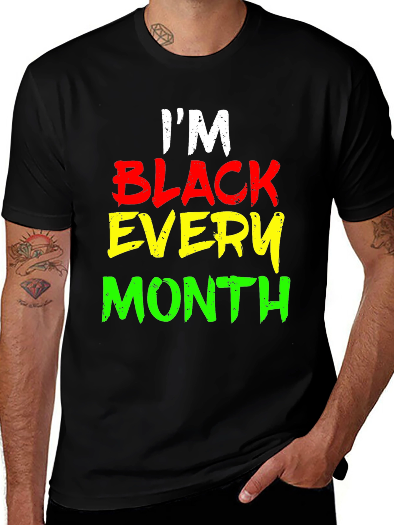 Im Black Every Month Graphic Tee