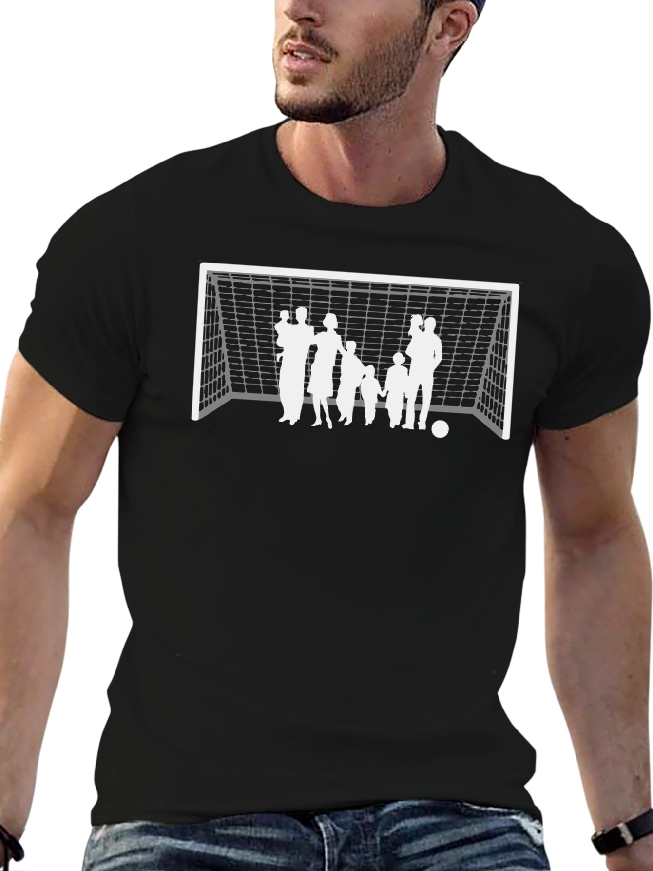 Family Goal T-Shirt - Soccer Dad Tee