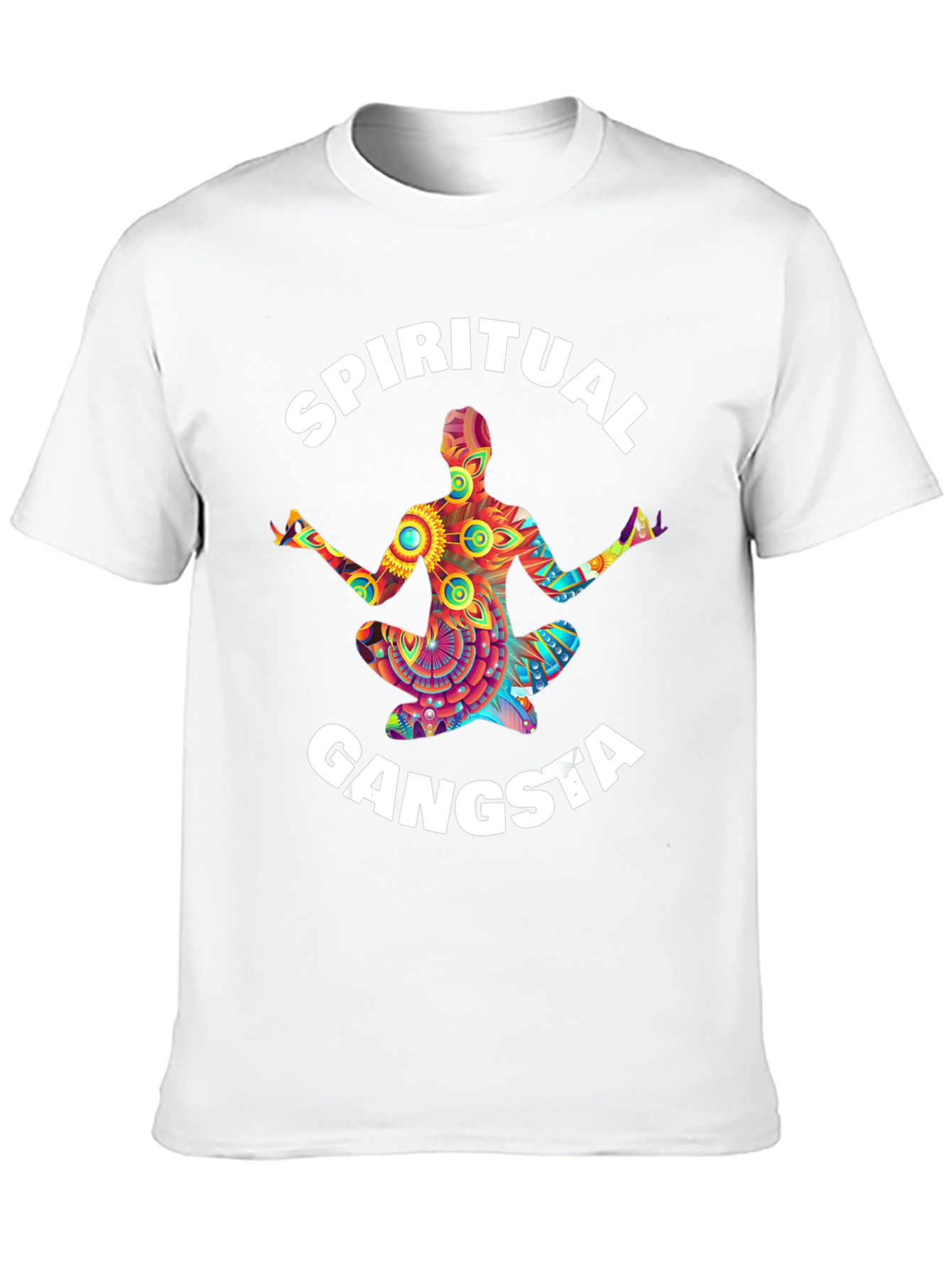 Spiritual Gangsta Graphic Tee - Mens Black T-Shirt
