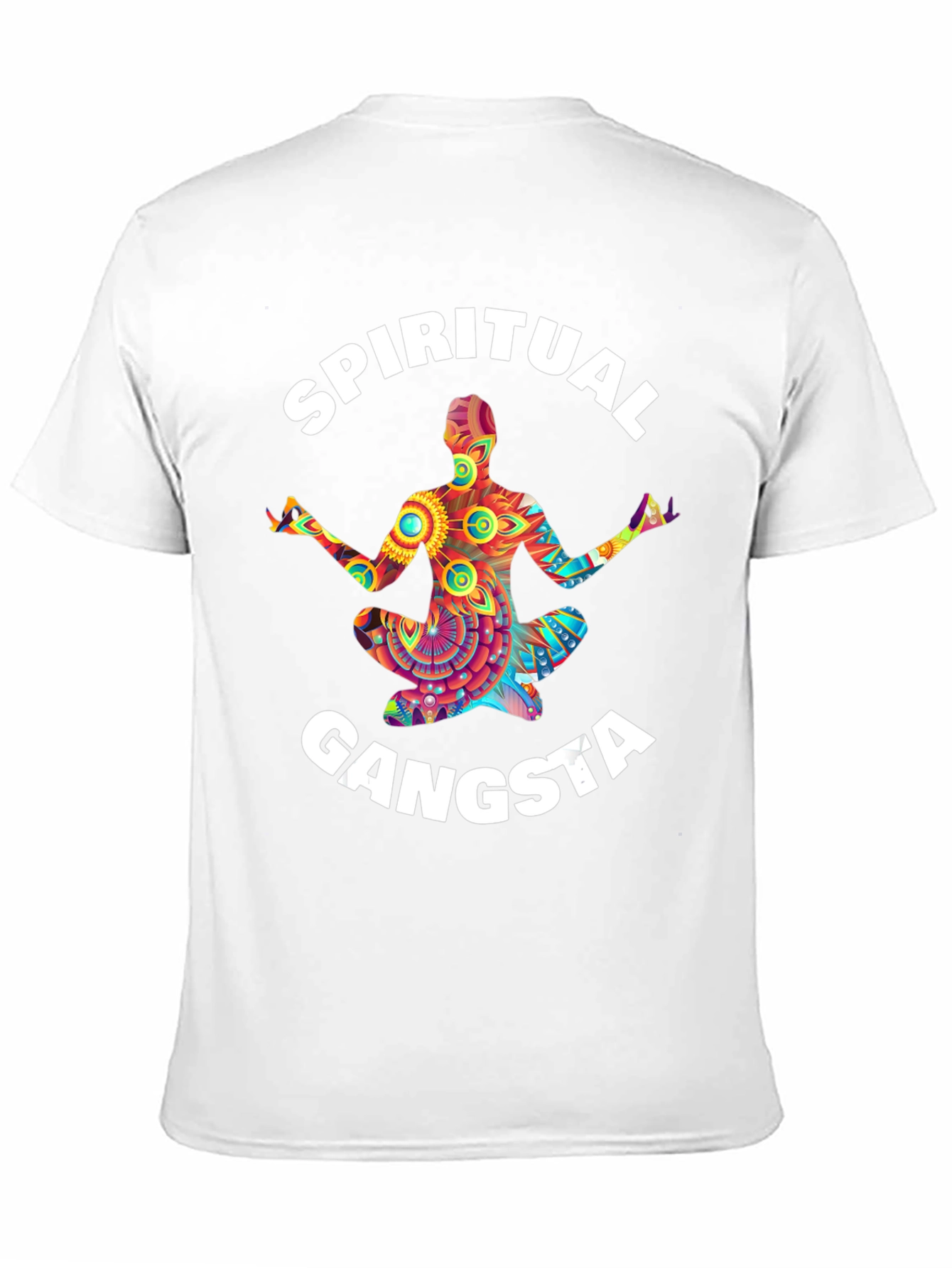 Spiritual Gangsta Graphic Tee - Mens Black T-Shirt