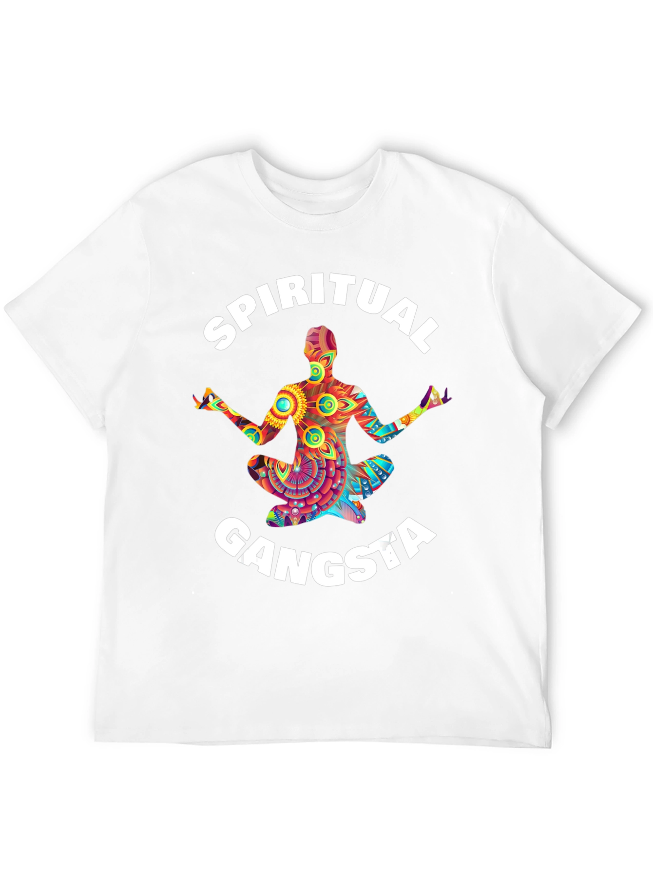 Spiritual Gangsta Graphic Tee - Mens Black T-Shirt