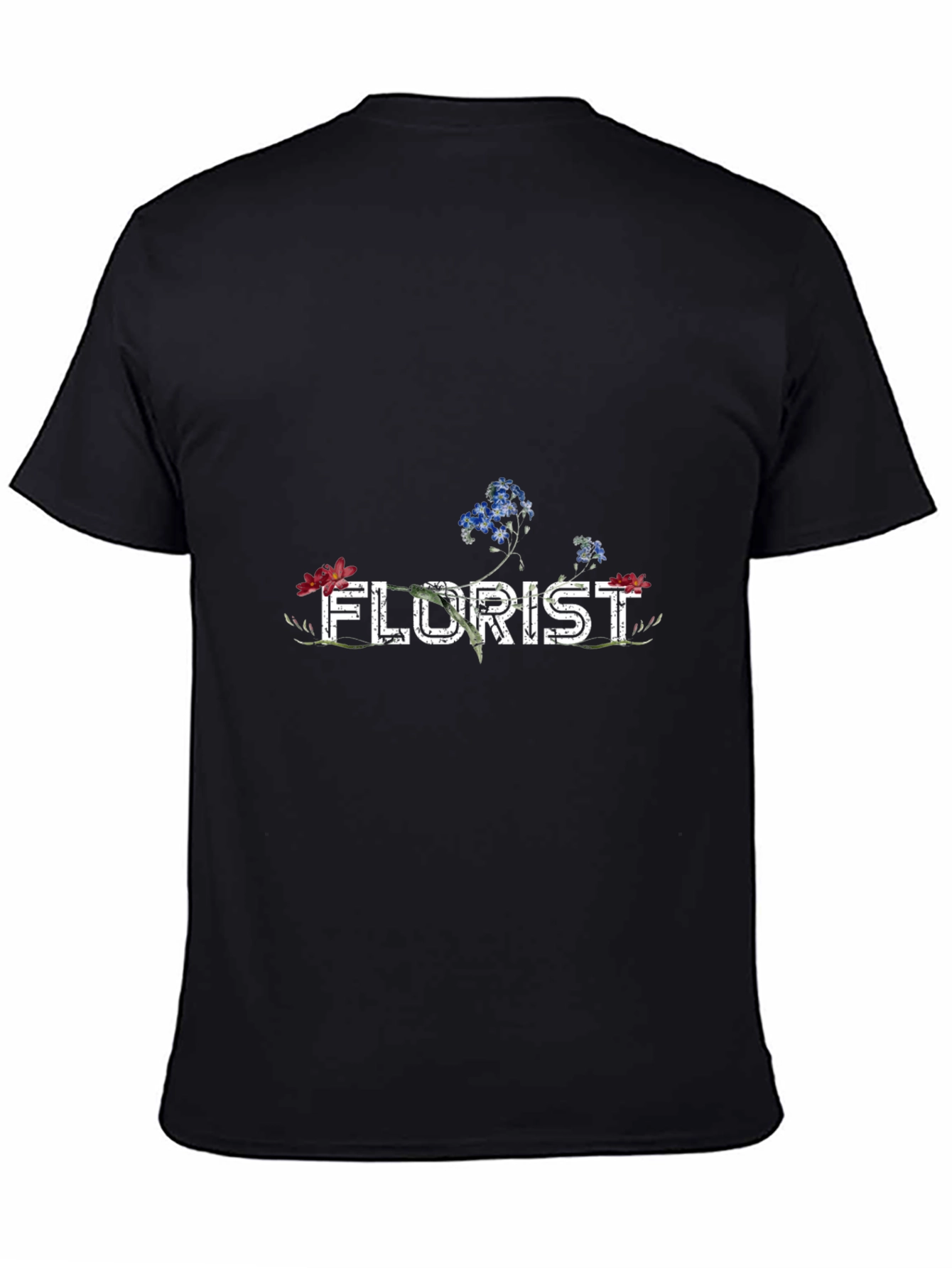 Floral Florist Graphic T-Shirt
