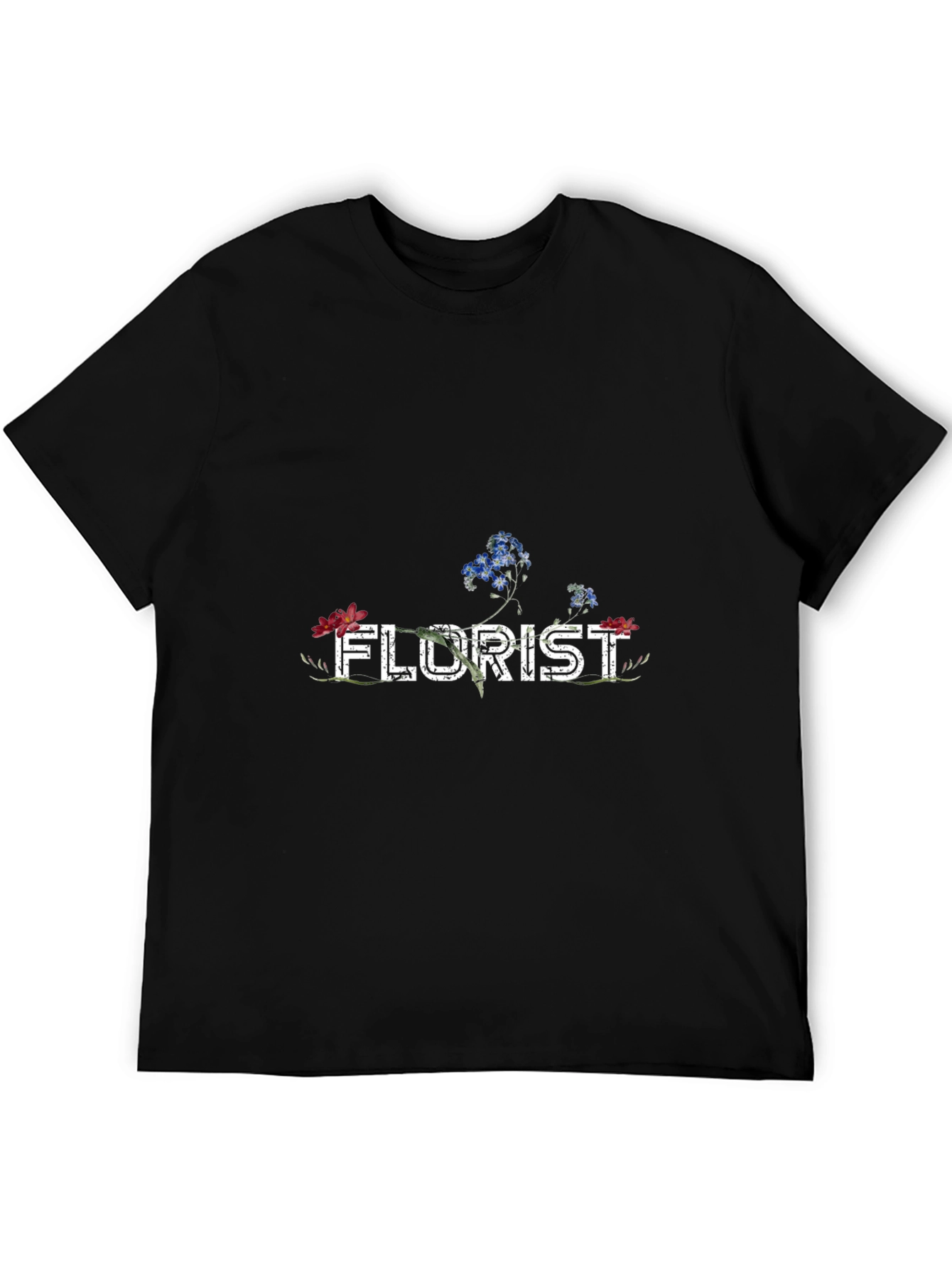 Floral Florist Graphic T-Shirt