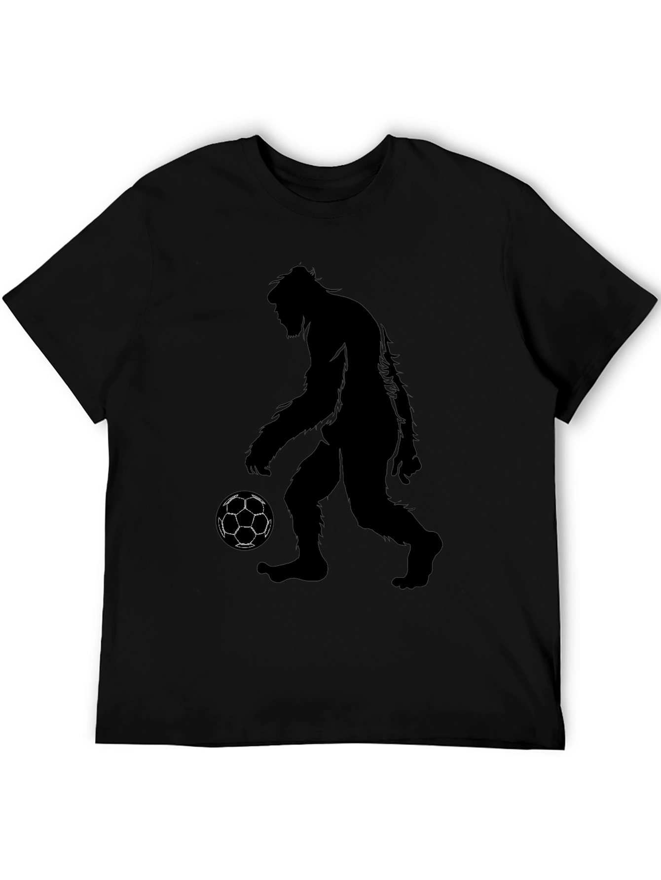 Bigfoot Soccer Graphic Tee - Black