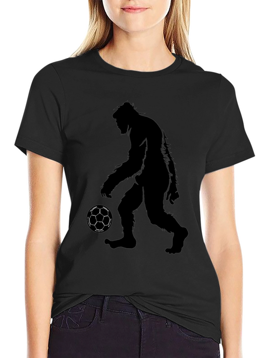 Bigfoot Soccer Graphic Tee - Black