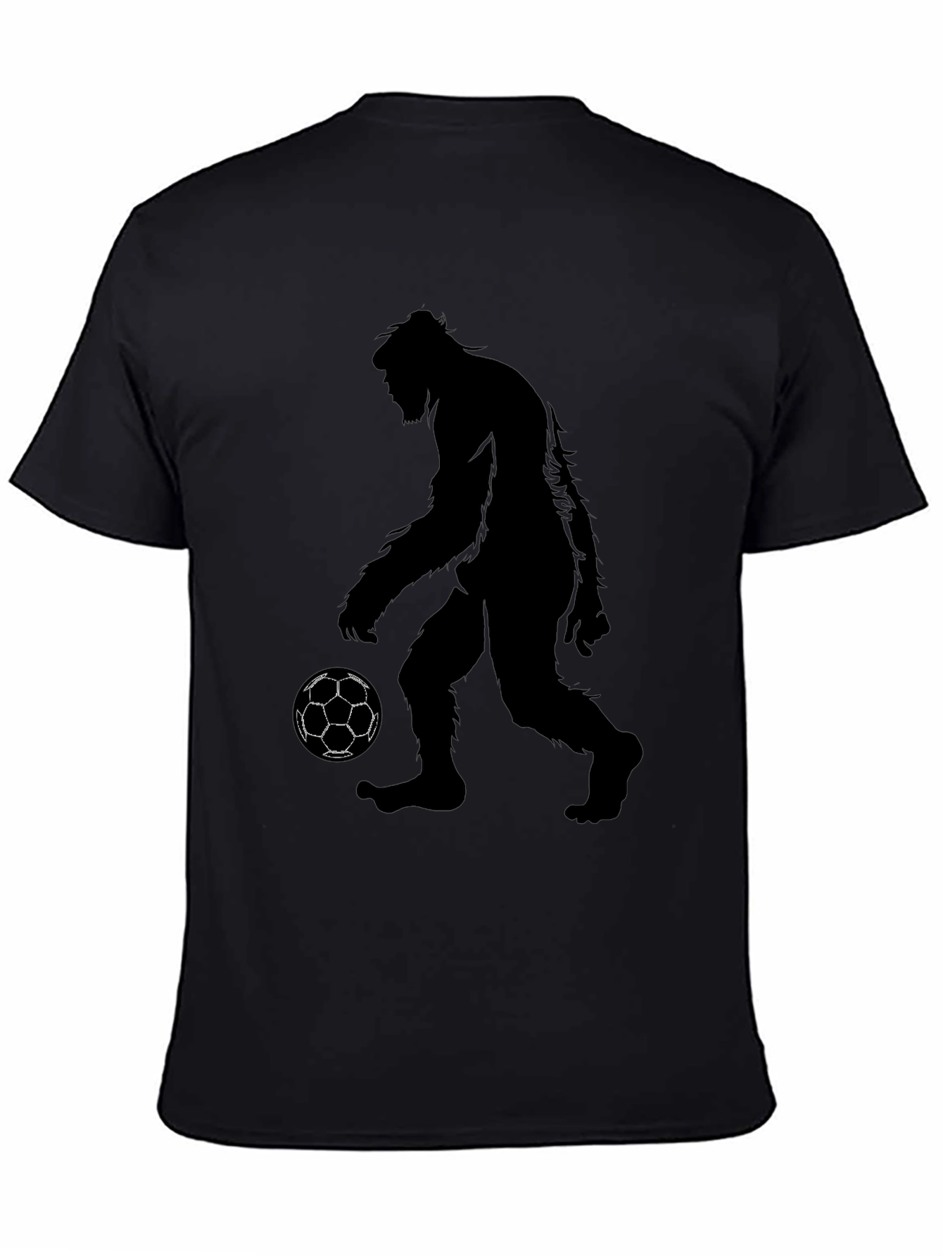 Bigfoot Soccer Graphic Tee - Black