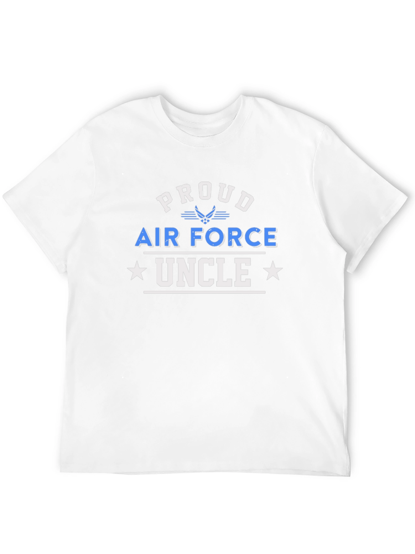 Proud Air Force Uncle Black T-Shirt
