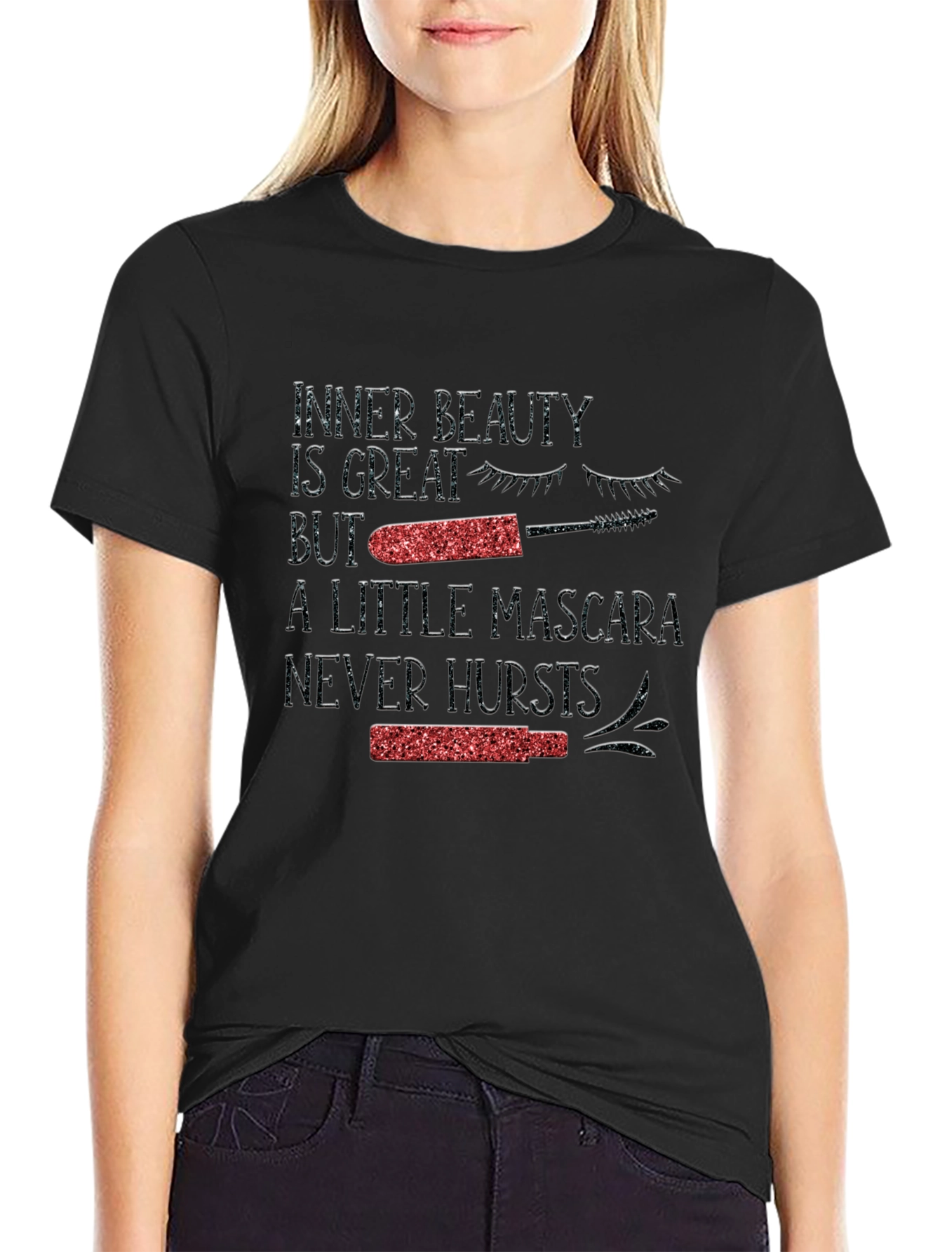 Inner Beauty Mascara Graphic Tee