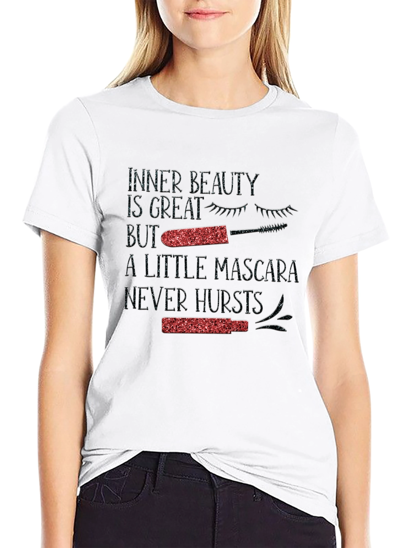 Inner Beauty Mascara Graphic Tee