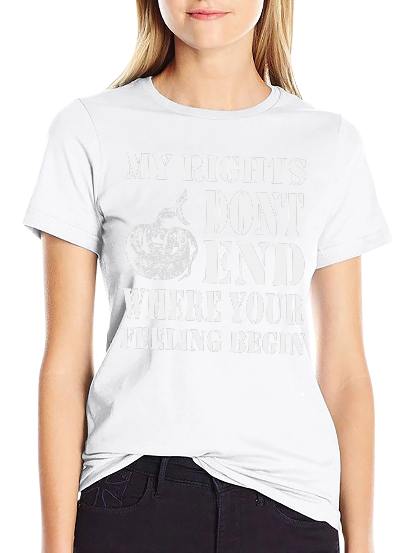 My Rights Dont End Graphic T-Shirt