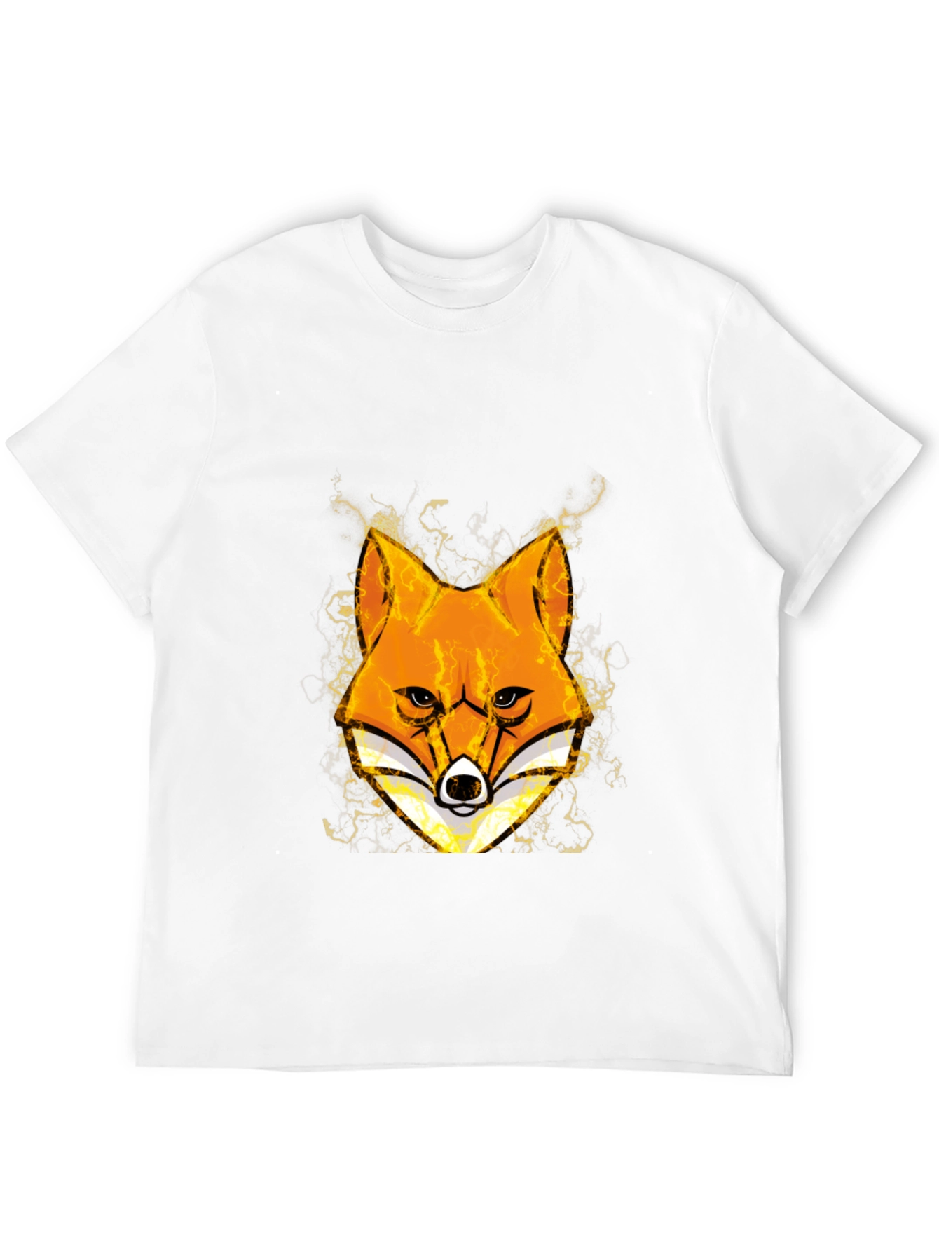 Fox Head Graphic Black T-Shirt