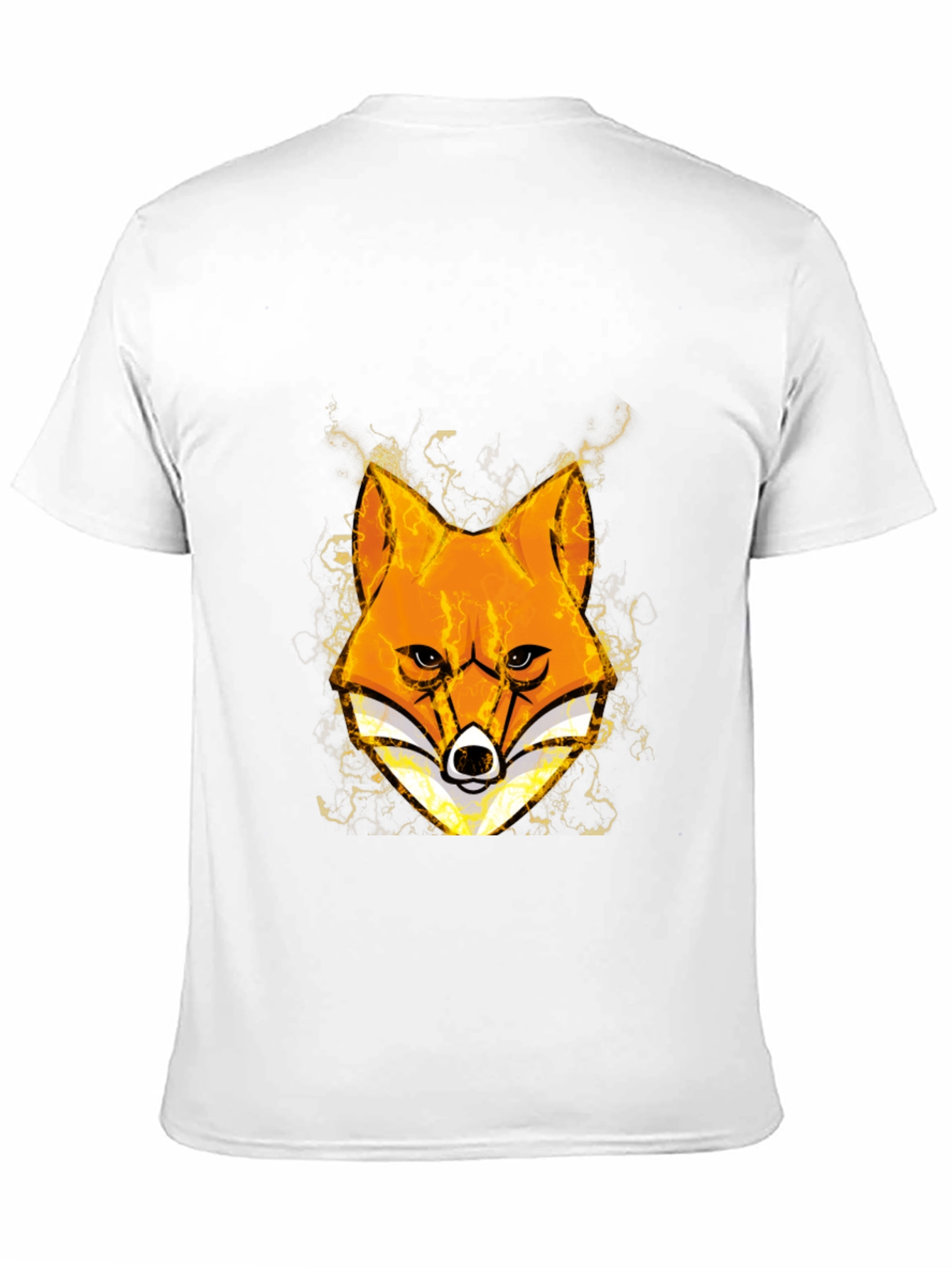 Fox Head Graphic Black T-Shirt