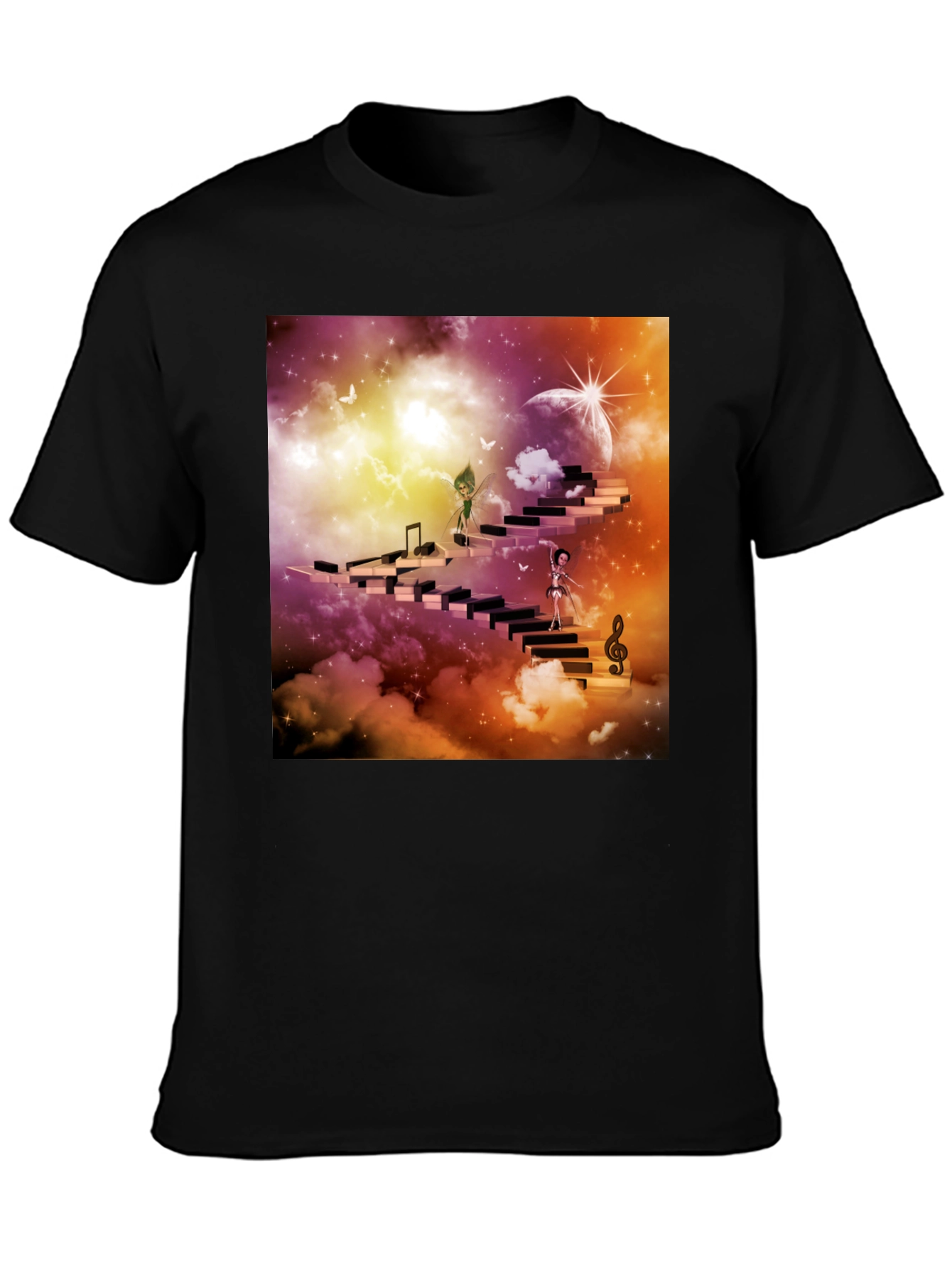Fantasy Music Stairway T-Shirt