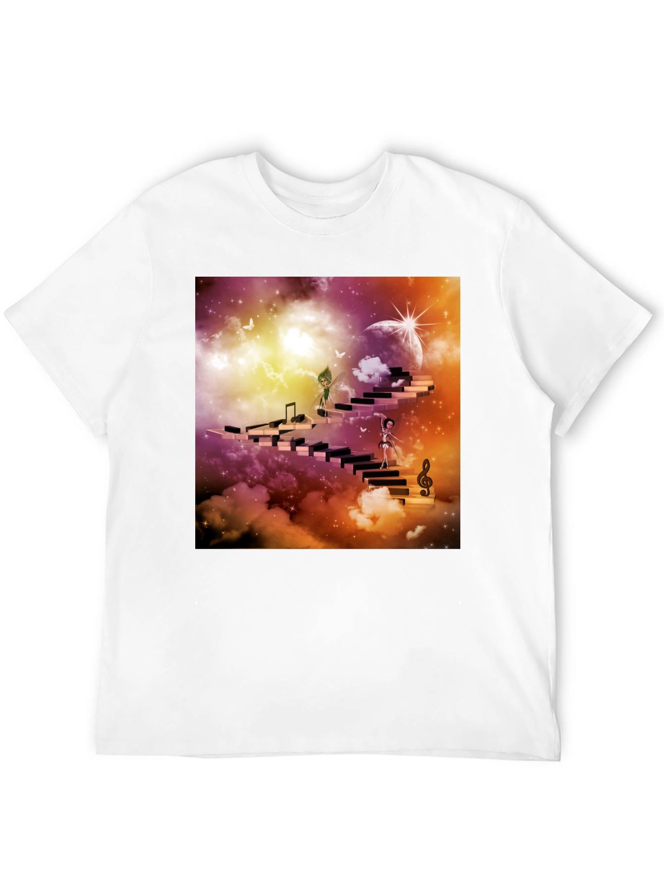 Fantasy Music Stairway T-Shirt