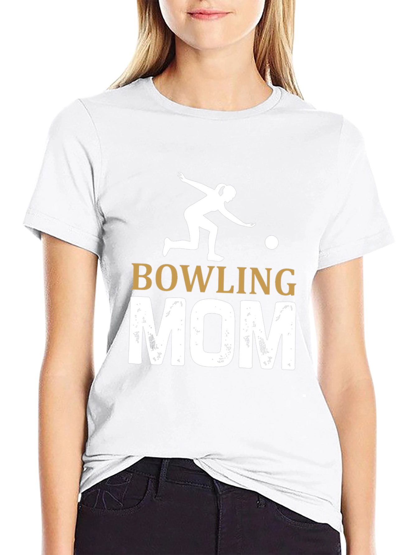 Bowling Mom Graphic Tee