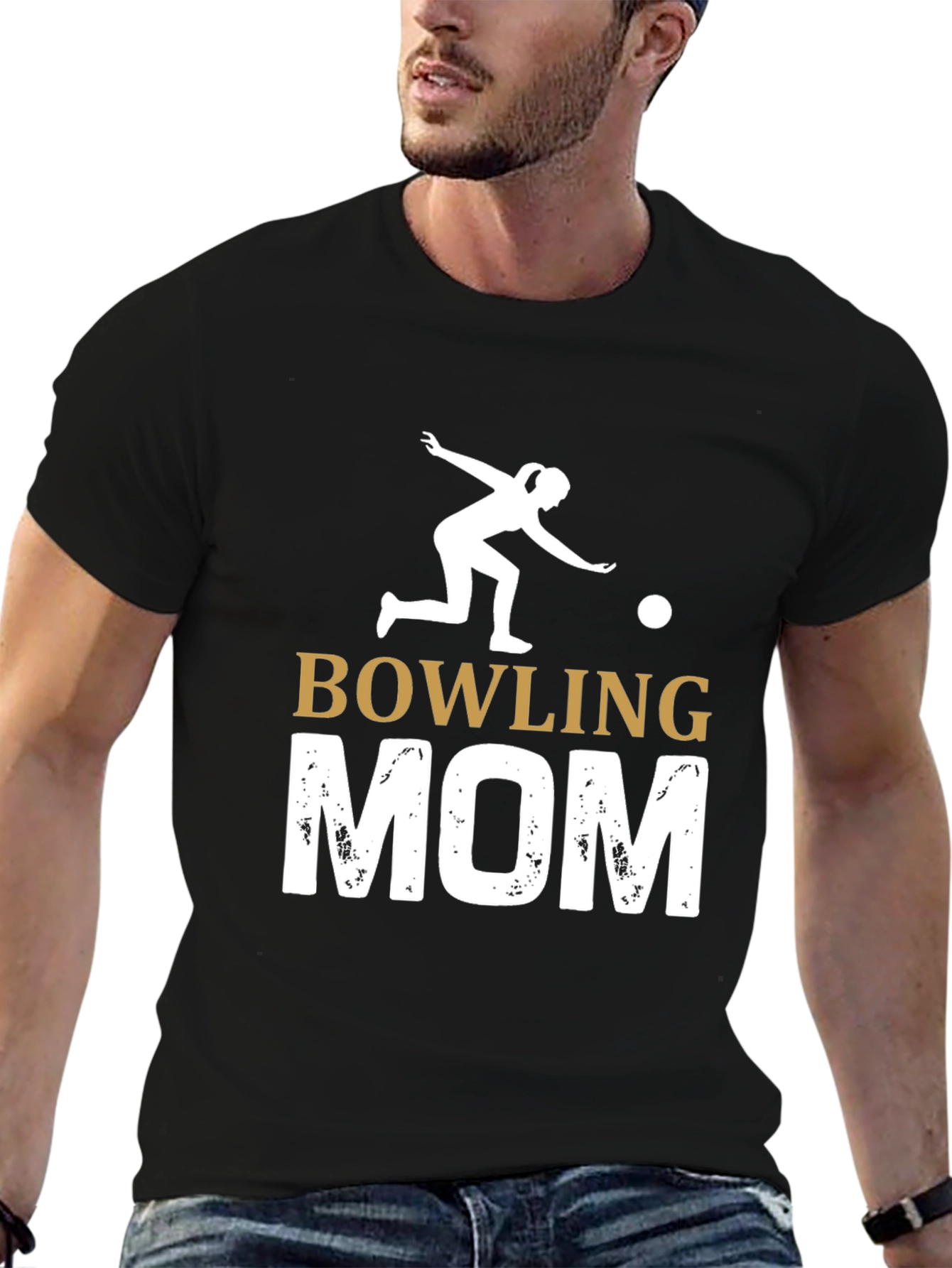 Bowling Mom Graphic Tee