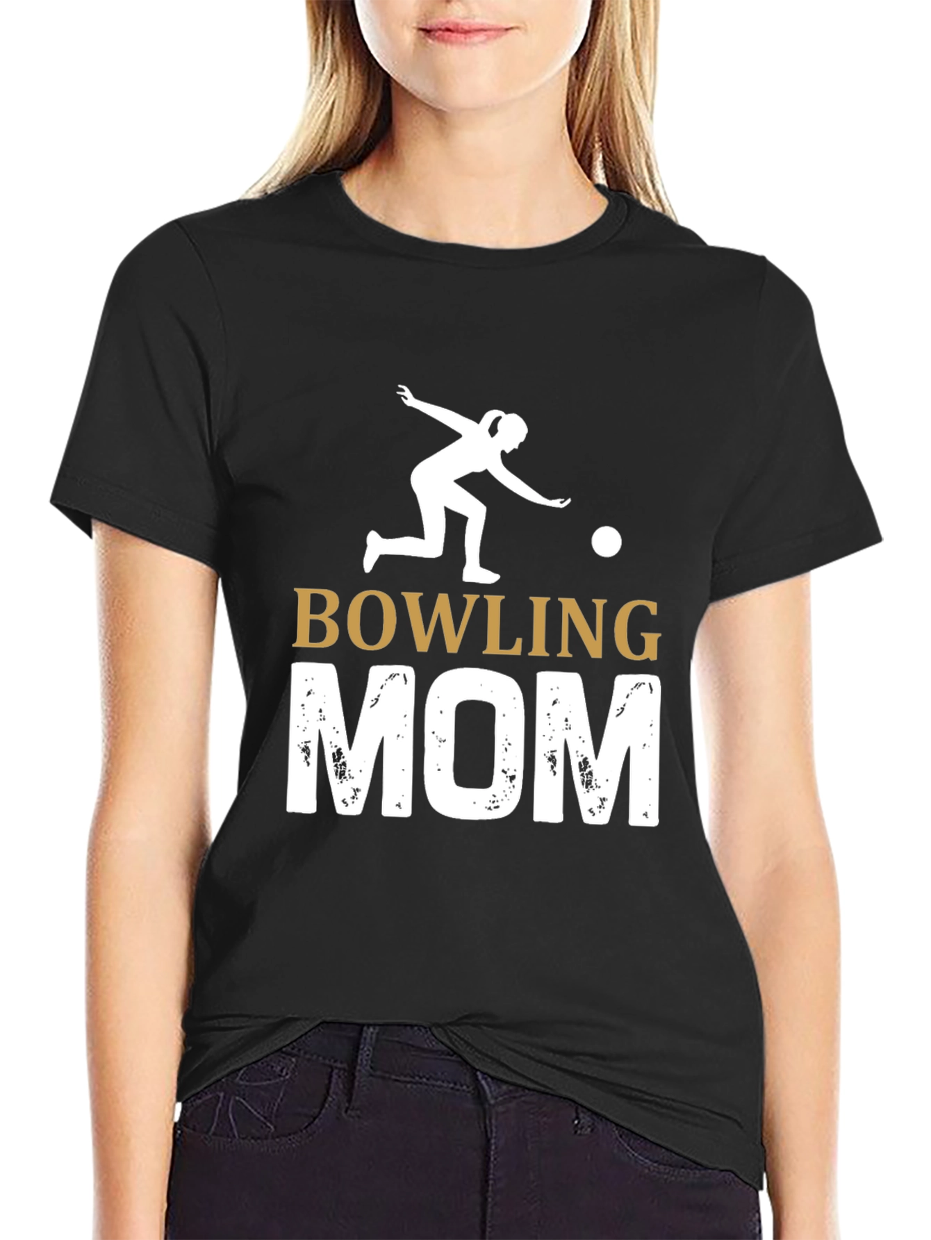 Bowling Mom Graphic Tee