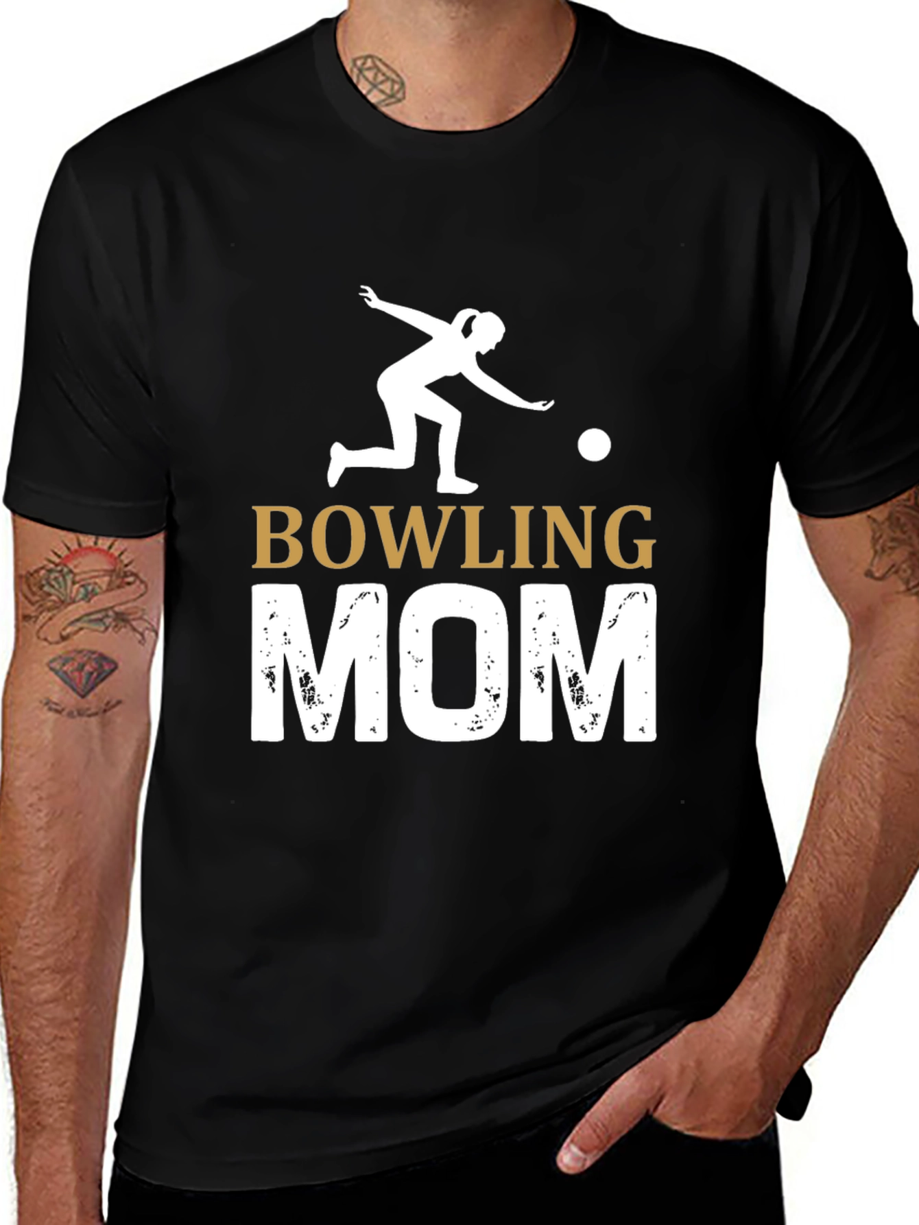 Bowling Mom Graphic Tee